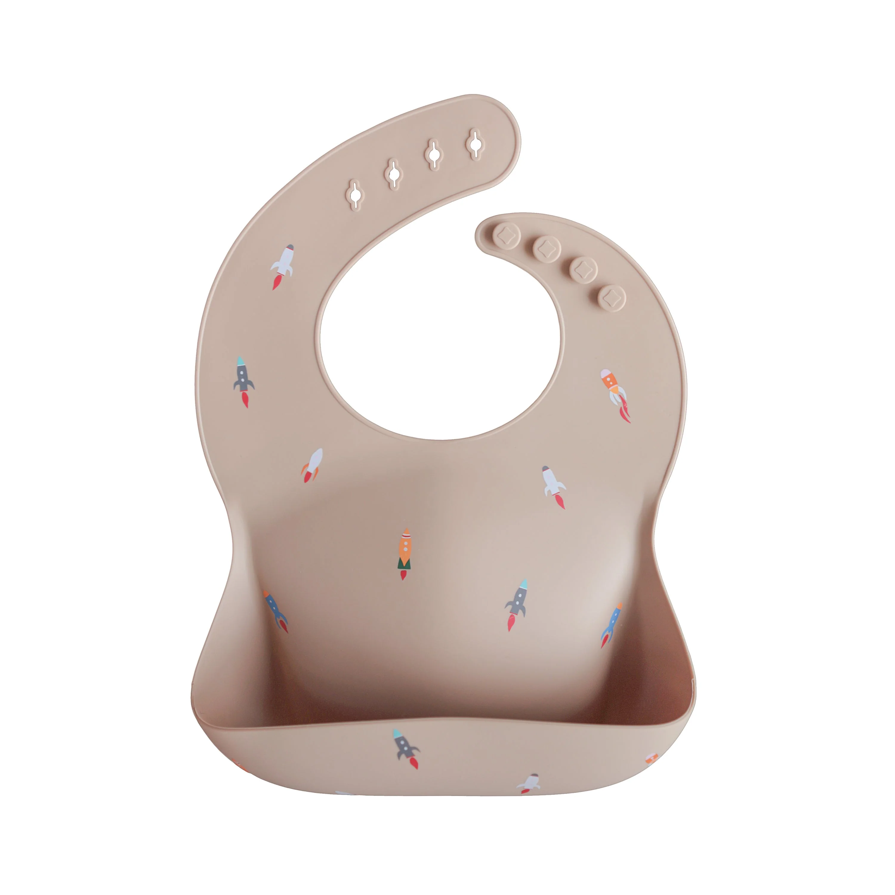 Mushie Silicone Baby Bib - Image 19