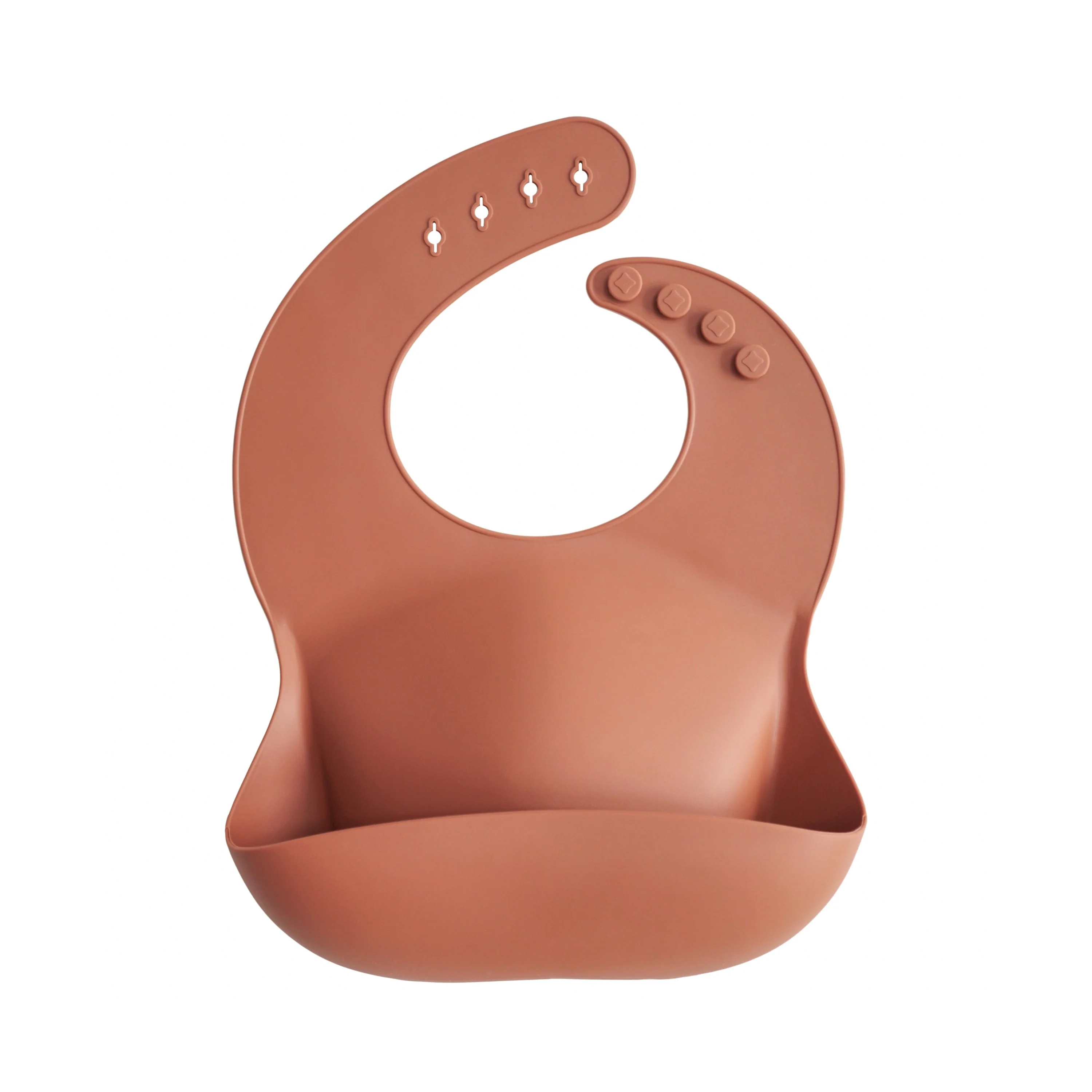 Mushie Silicone Baby Bib - Image 20