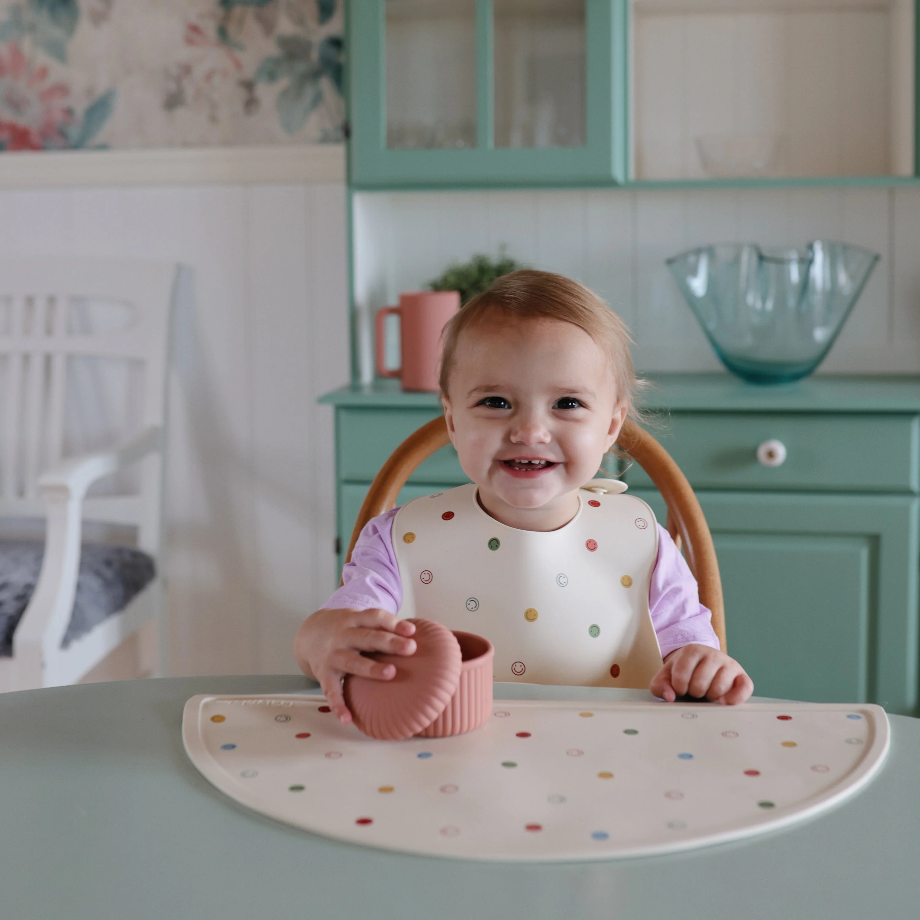 Mushie Silicone Baby Bib - Image 44