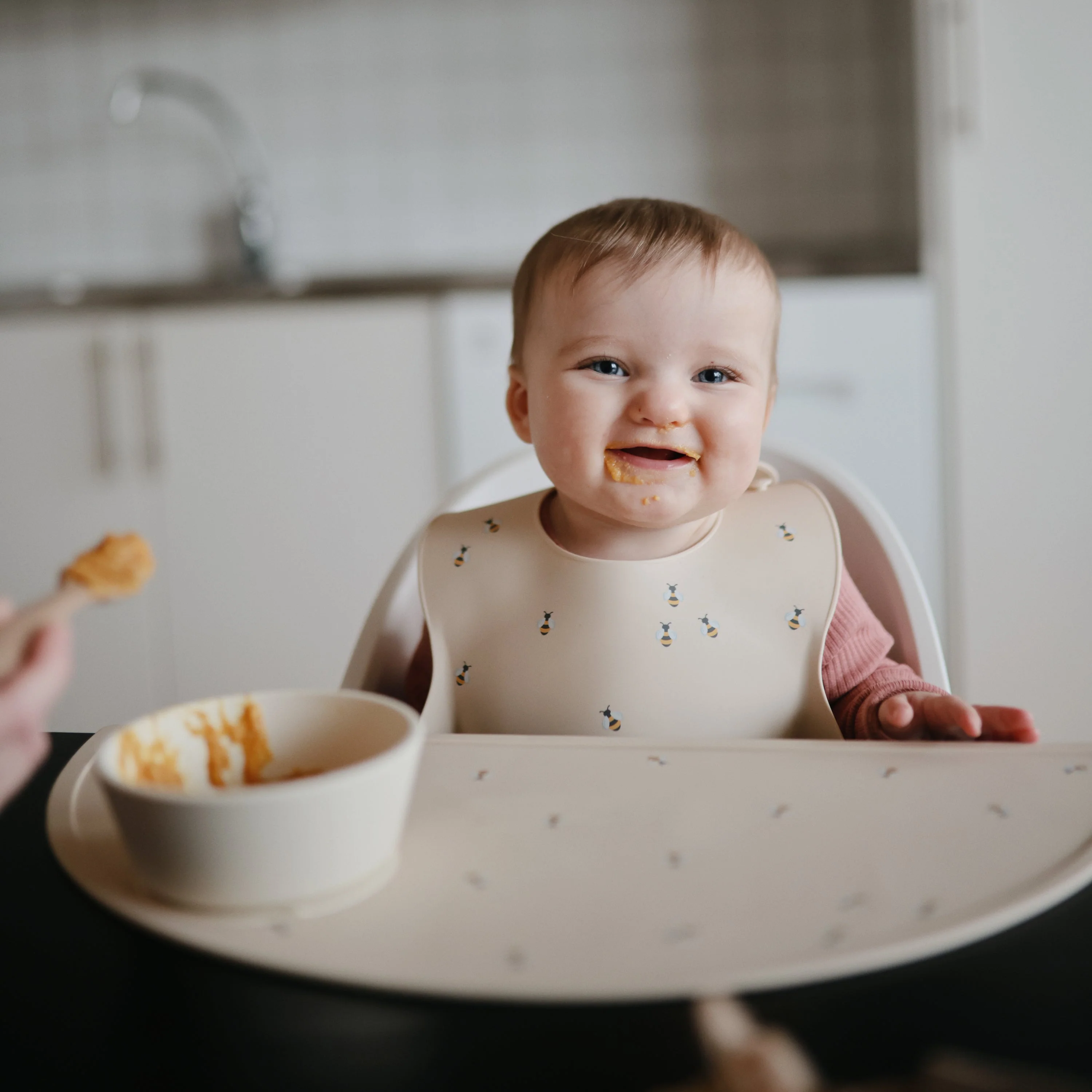 Mushie Silicone Baby Bib - Image 48
