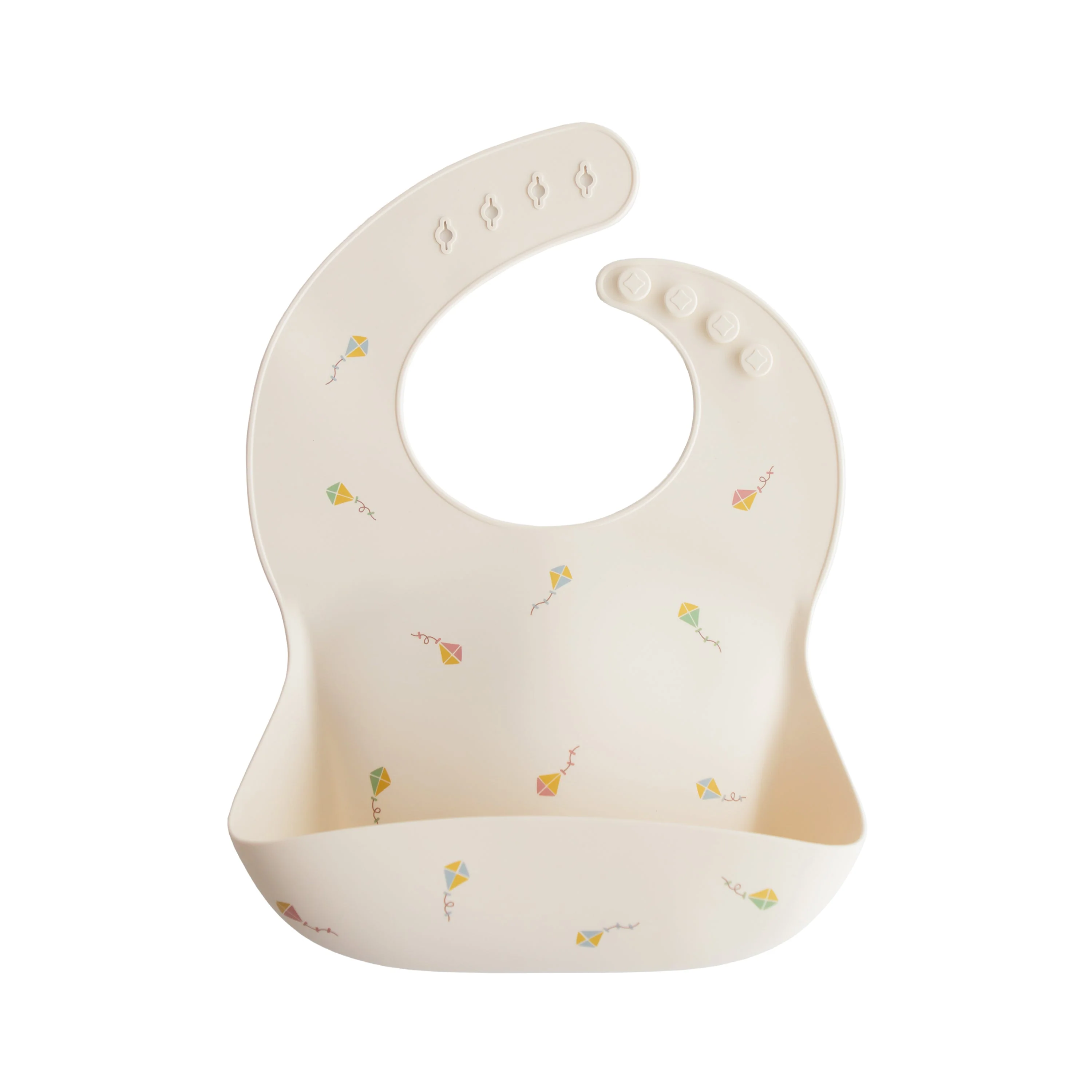 Mushie Silicone Baby Bib - Image 8