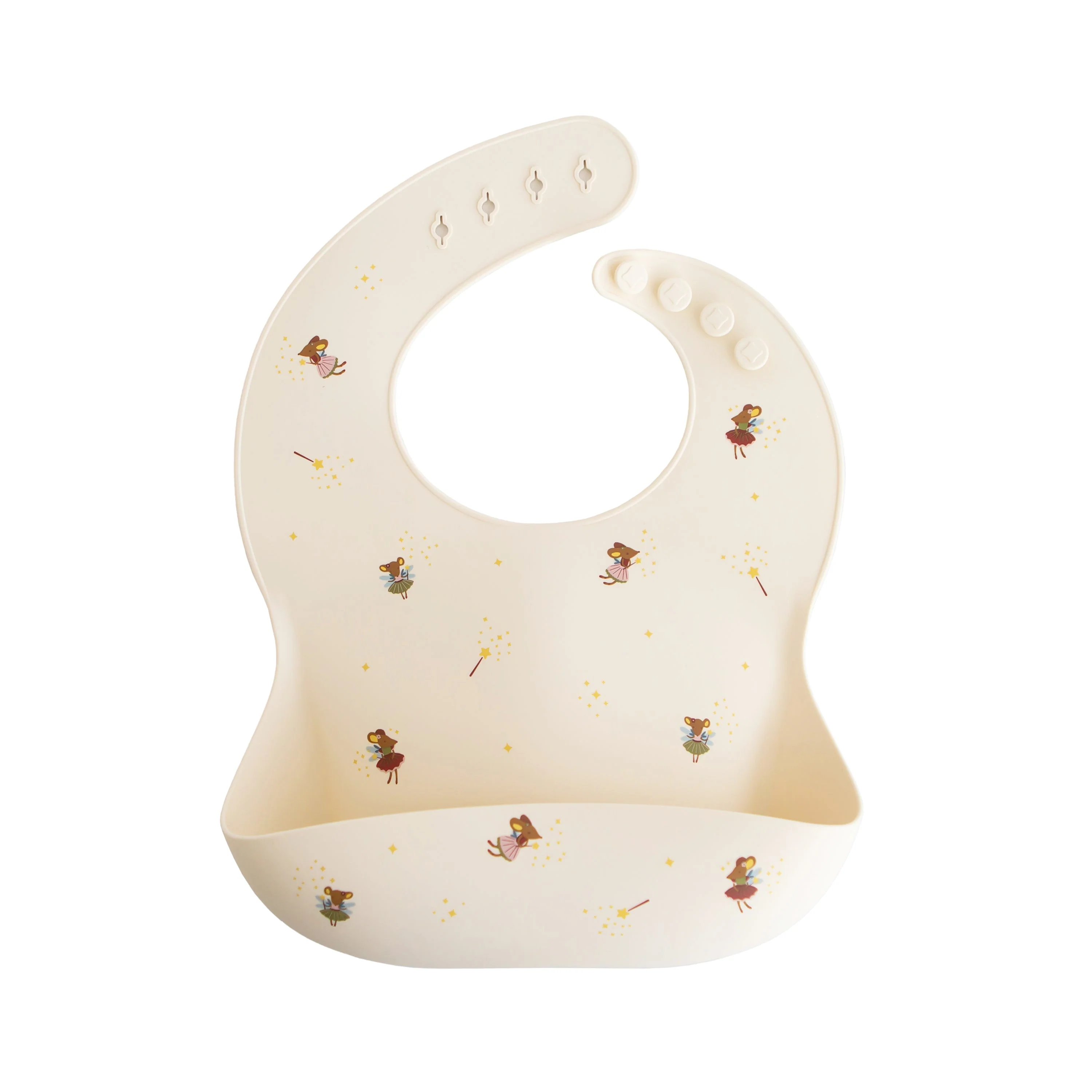 Mushie Silicone Baby Bib - Image 81