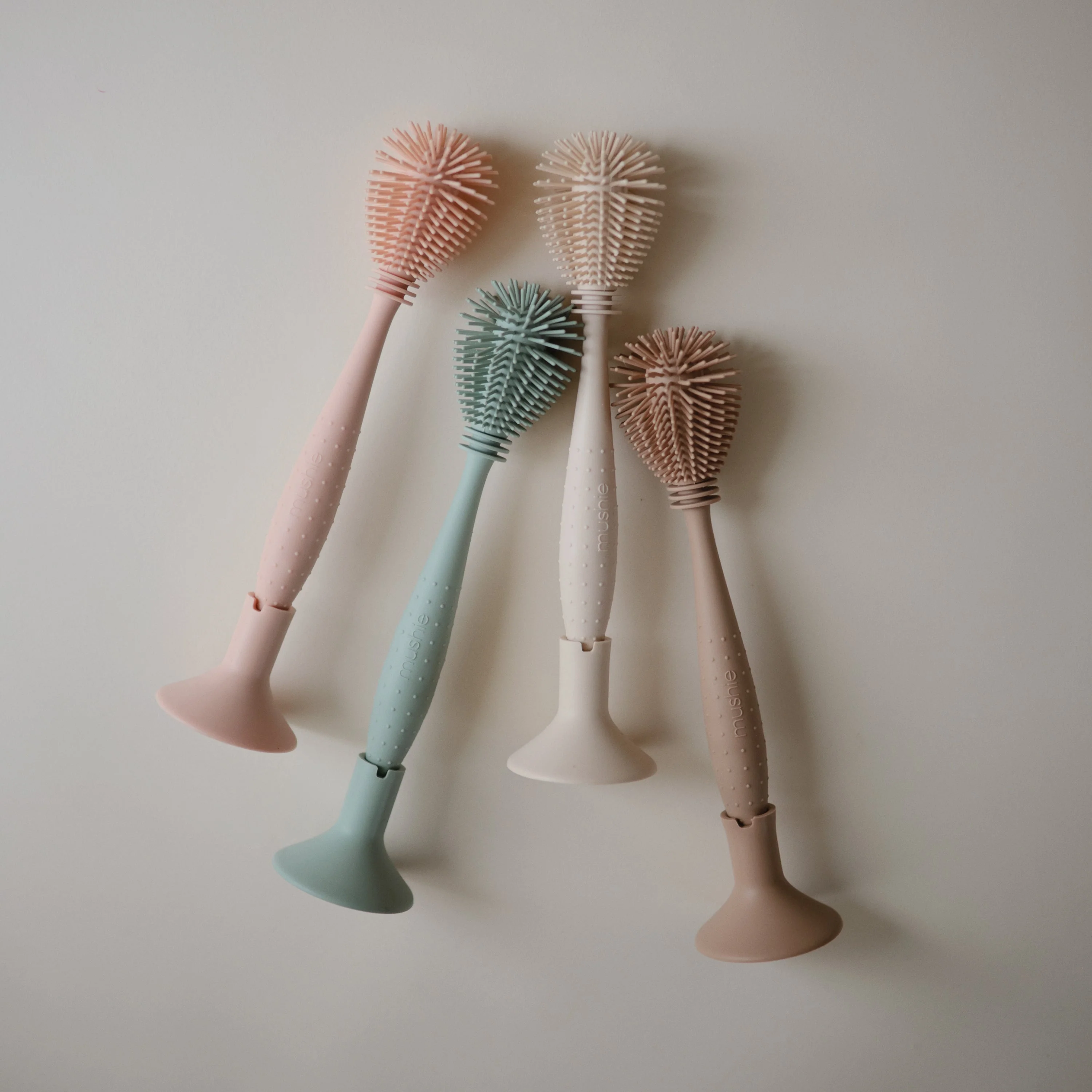 Mushie Silicone Baby Bottle Brush - Image 11