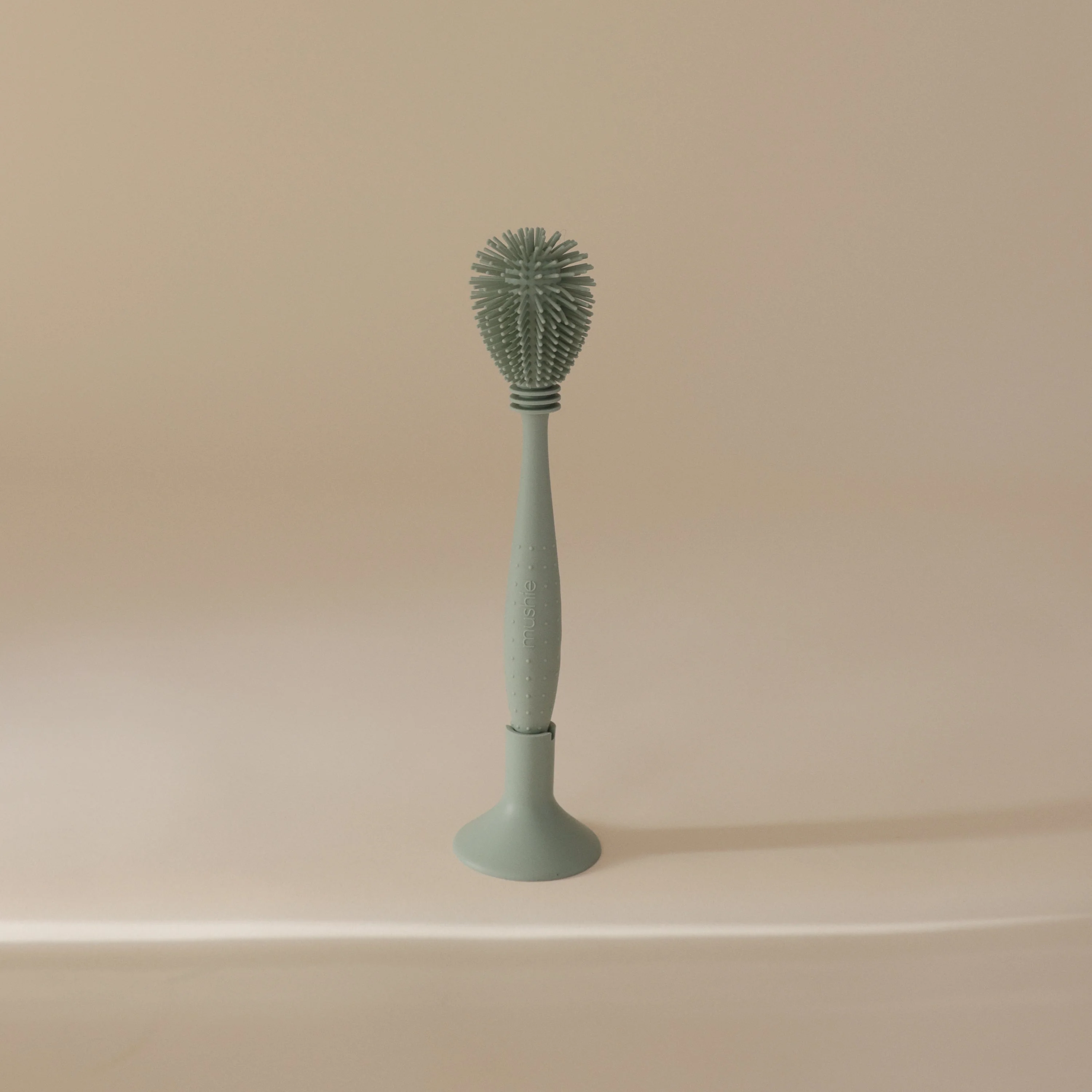 Mushie Silicone Baby Bottle Brush - Image 14