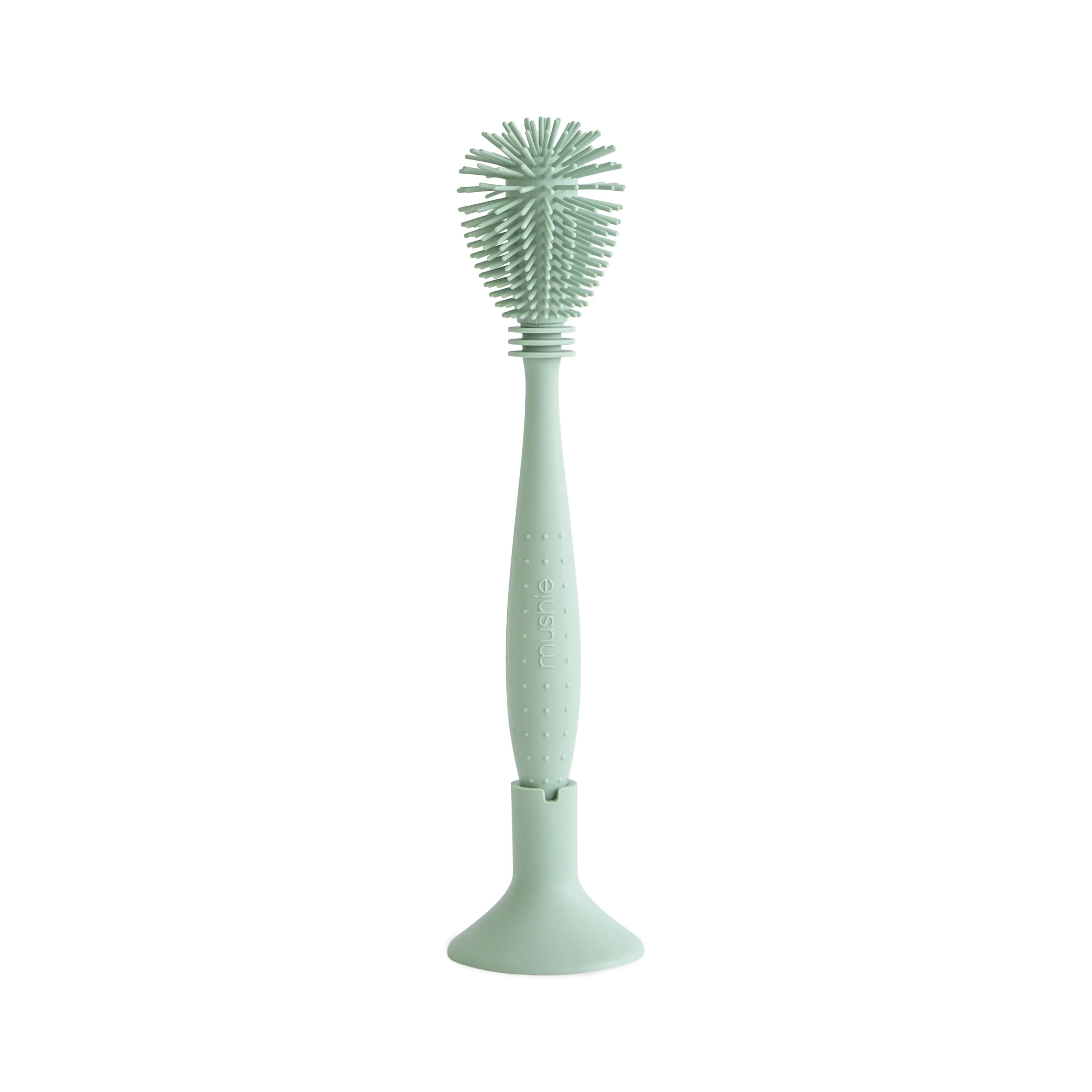 Mushie Silicone Baby Bottle Brush - Image 4