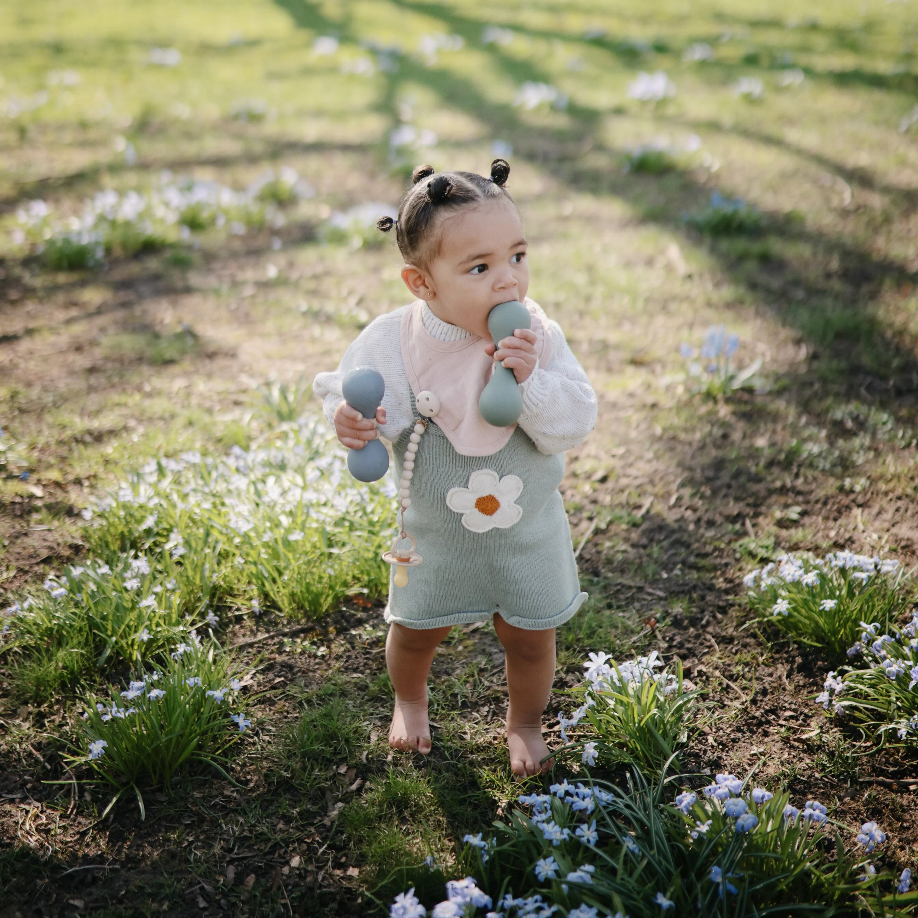 Mushie Silicone Baby Rattle Toy - Image 29
