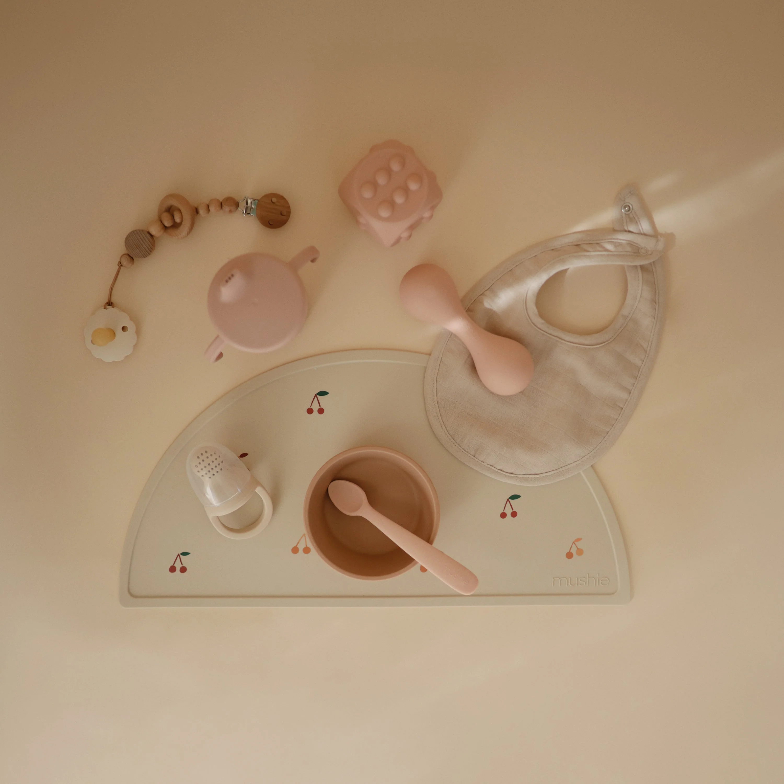Mushie Silicone Baby Rattle Toy - Image 54