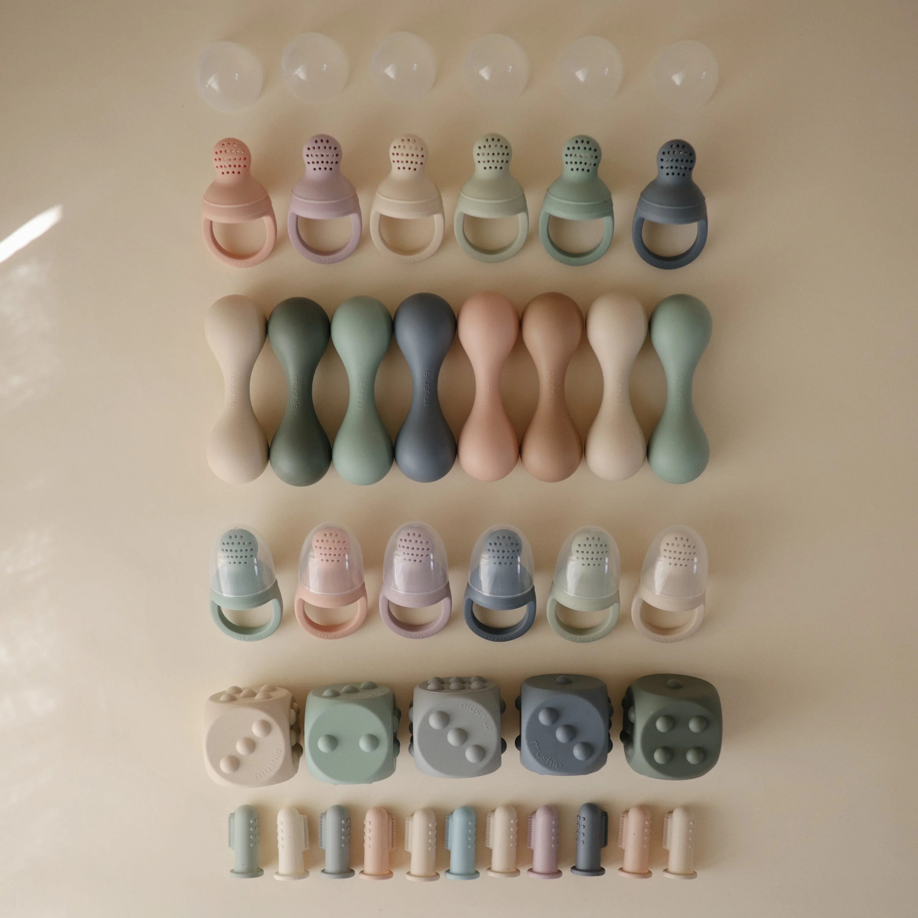 Mushie Silicone Baby Rattle Toy - Image 6