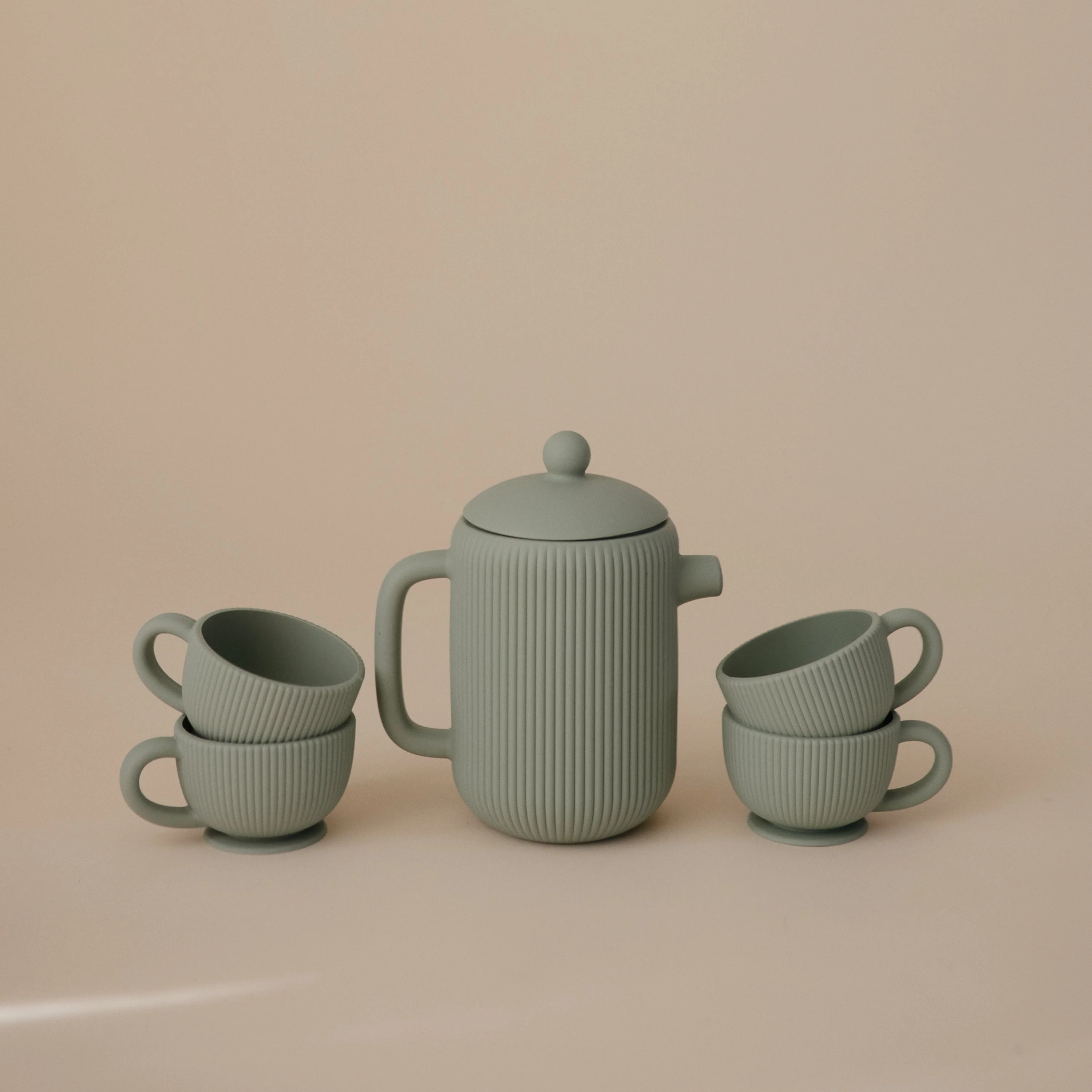 Mushie Silicone Tea Play Set - Image 15