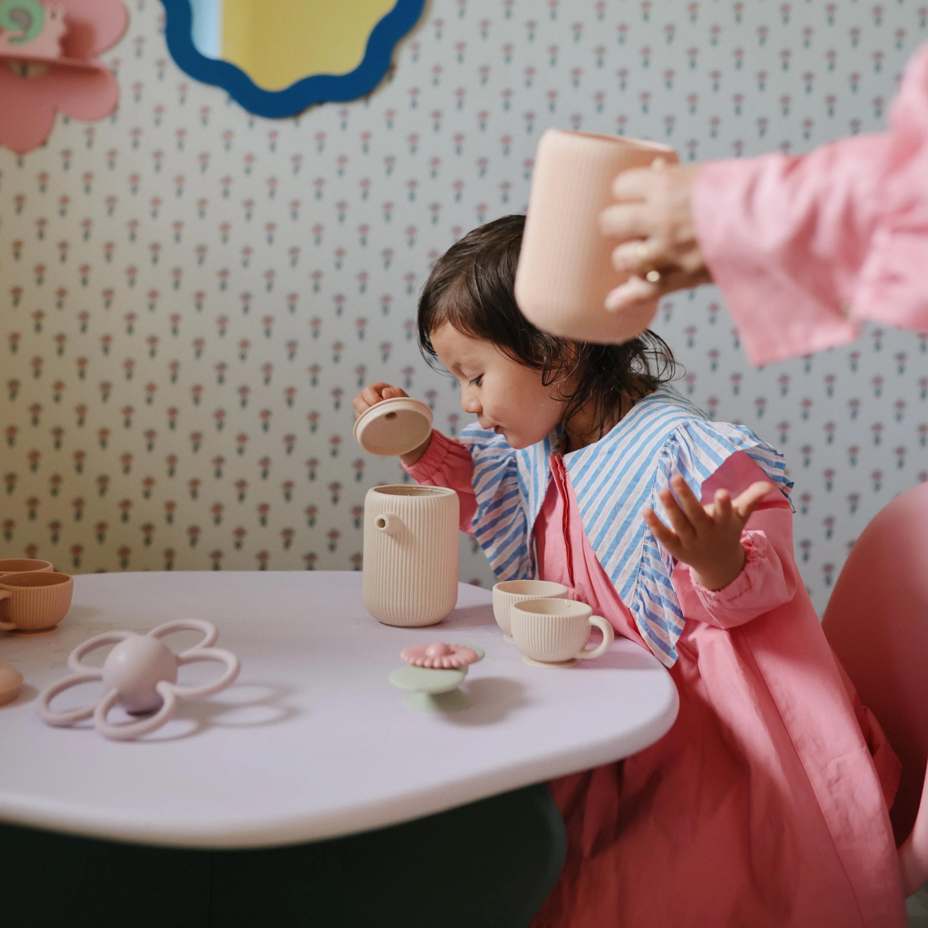 Mushie Silicone Tea Play Set - Image 6