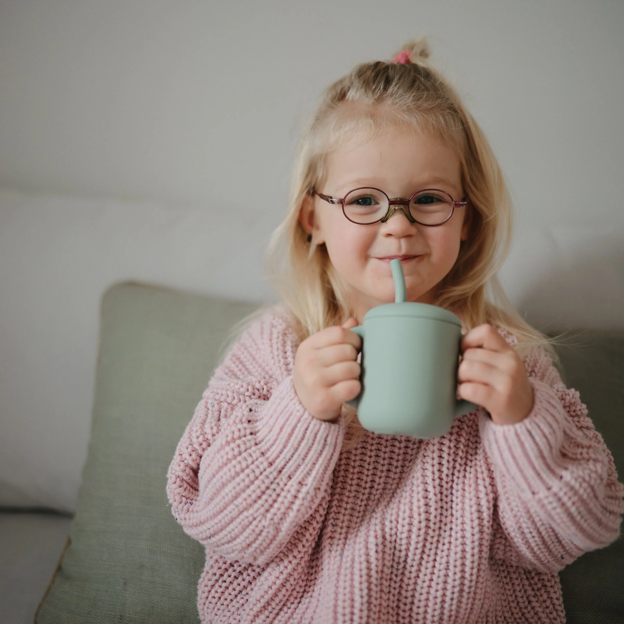 Mushie Silicone Training Cup + Straw - Image 26