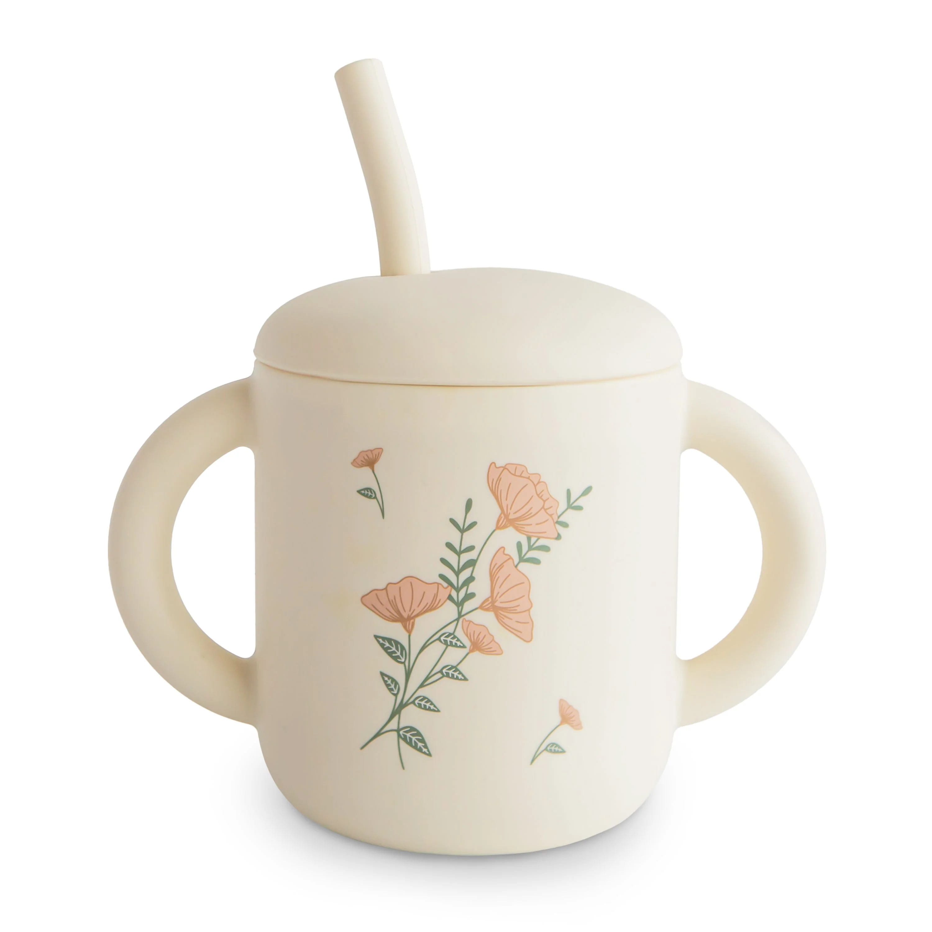 Mushie Silicone Training Cup + Straw - Image 3