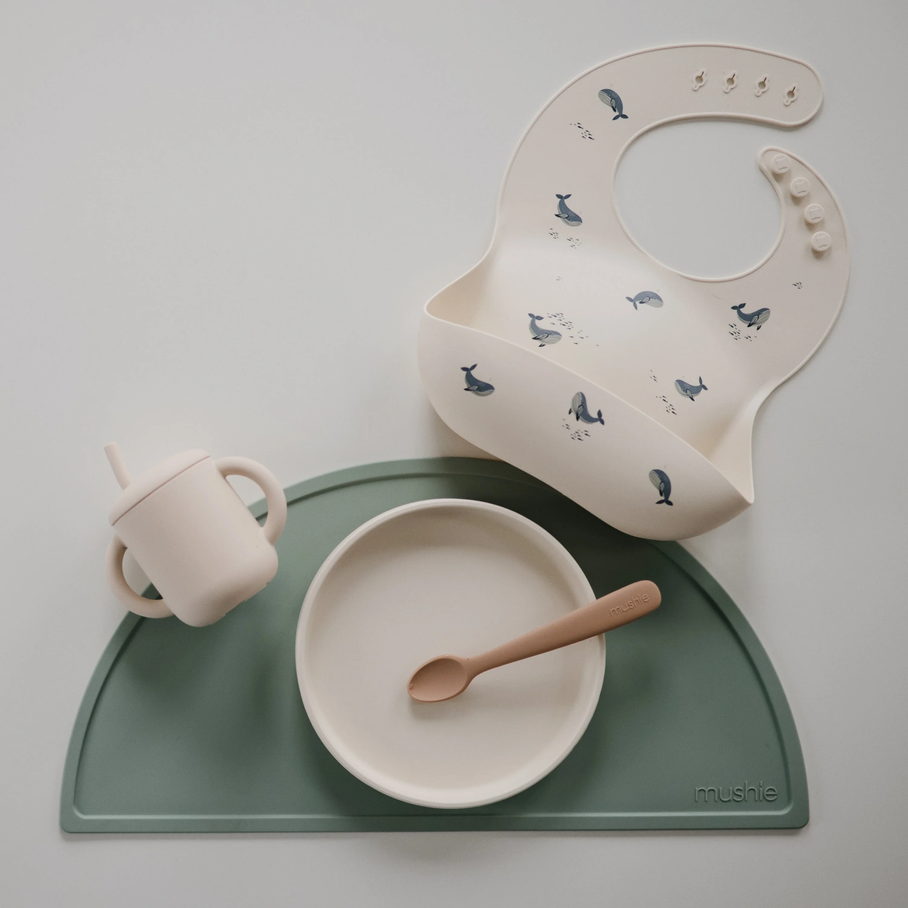 Mushie Silicone Training Cup + Straw - Image 30
