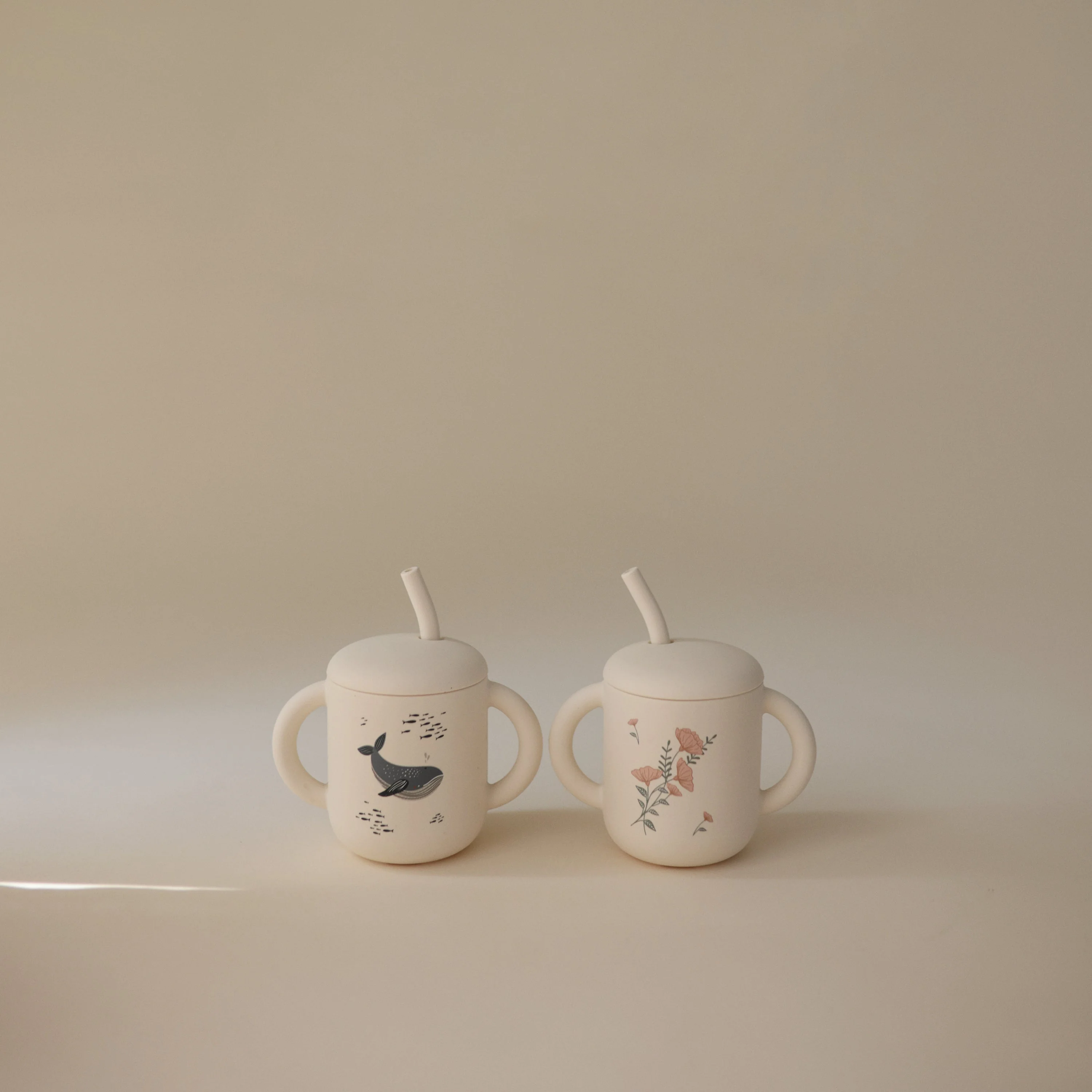 Mushie Silicone Training Cup + Straw - Image 31