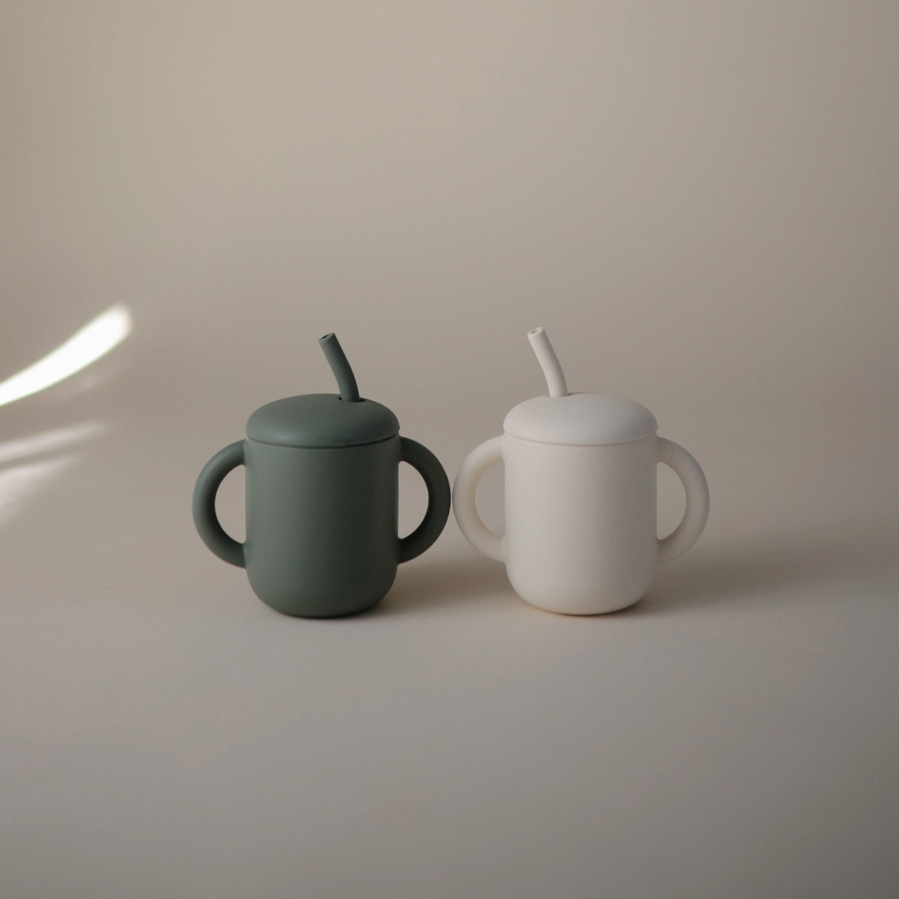 Mushie Silicone Training Cup + Straw - Image 32