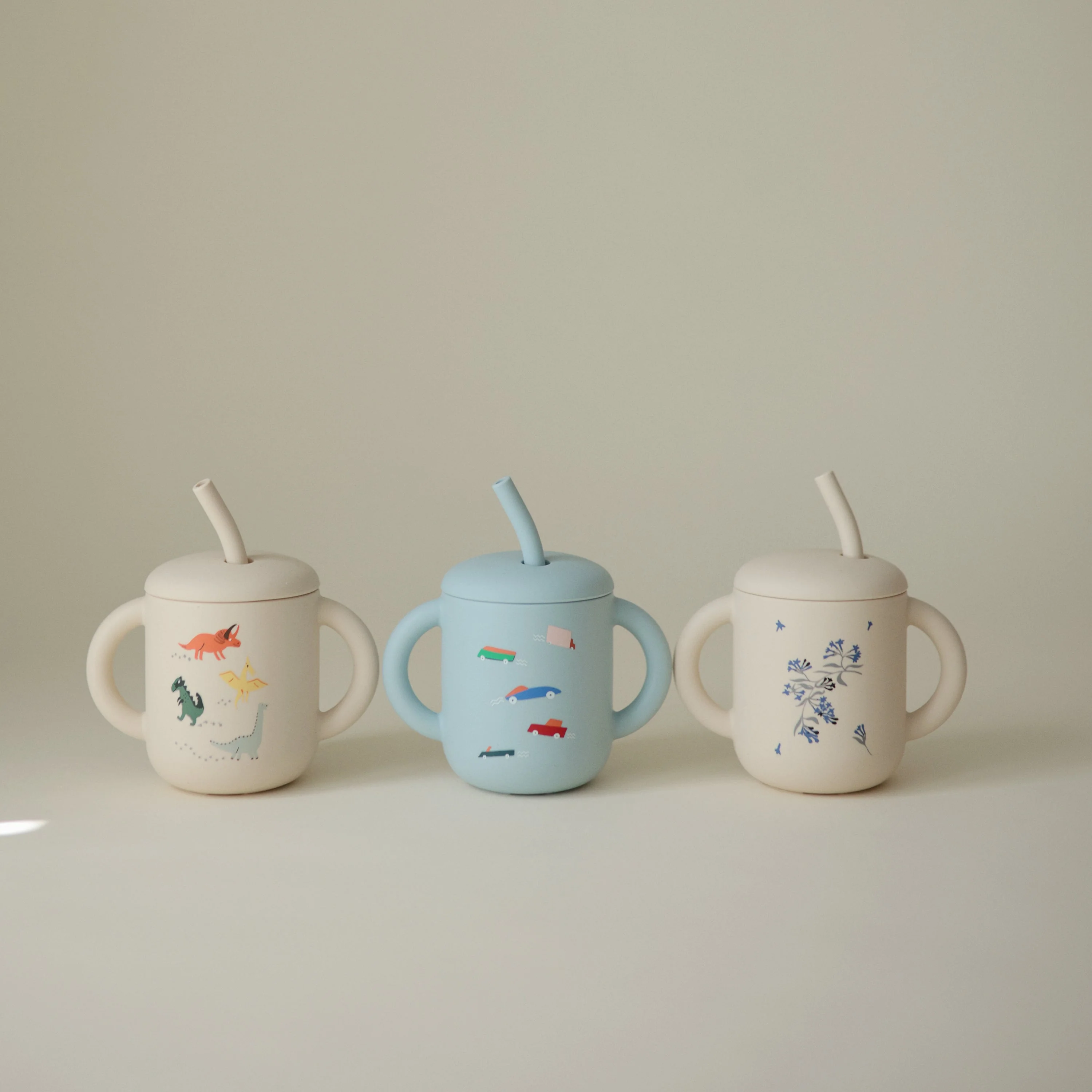 Mushie Silicone Training Cup + Straw - Image 43