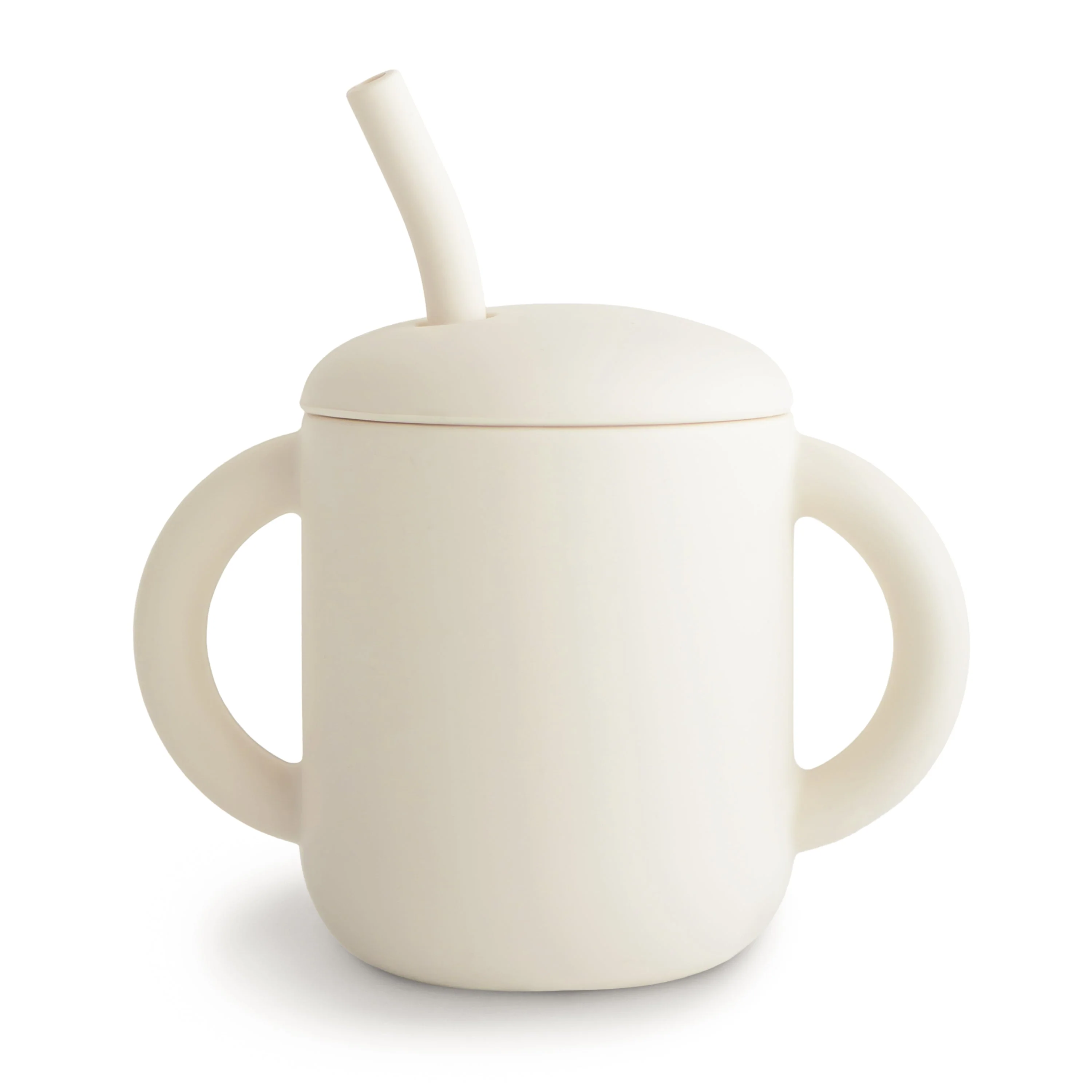 Mushie Silicone Training Cup + Straw - Image 5