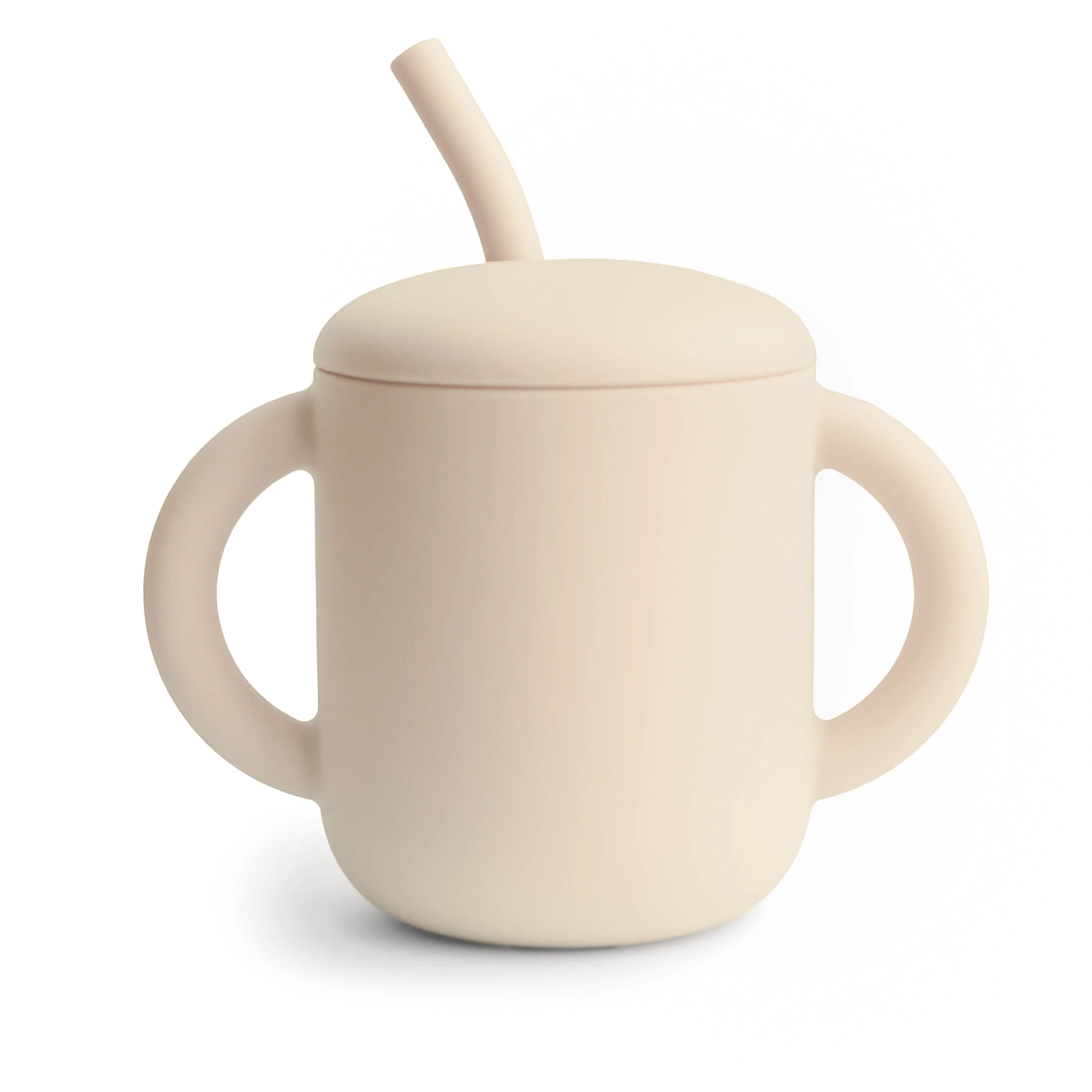 Mushie Silicone Training Cup + Straw - Image 6