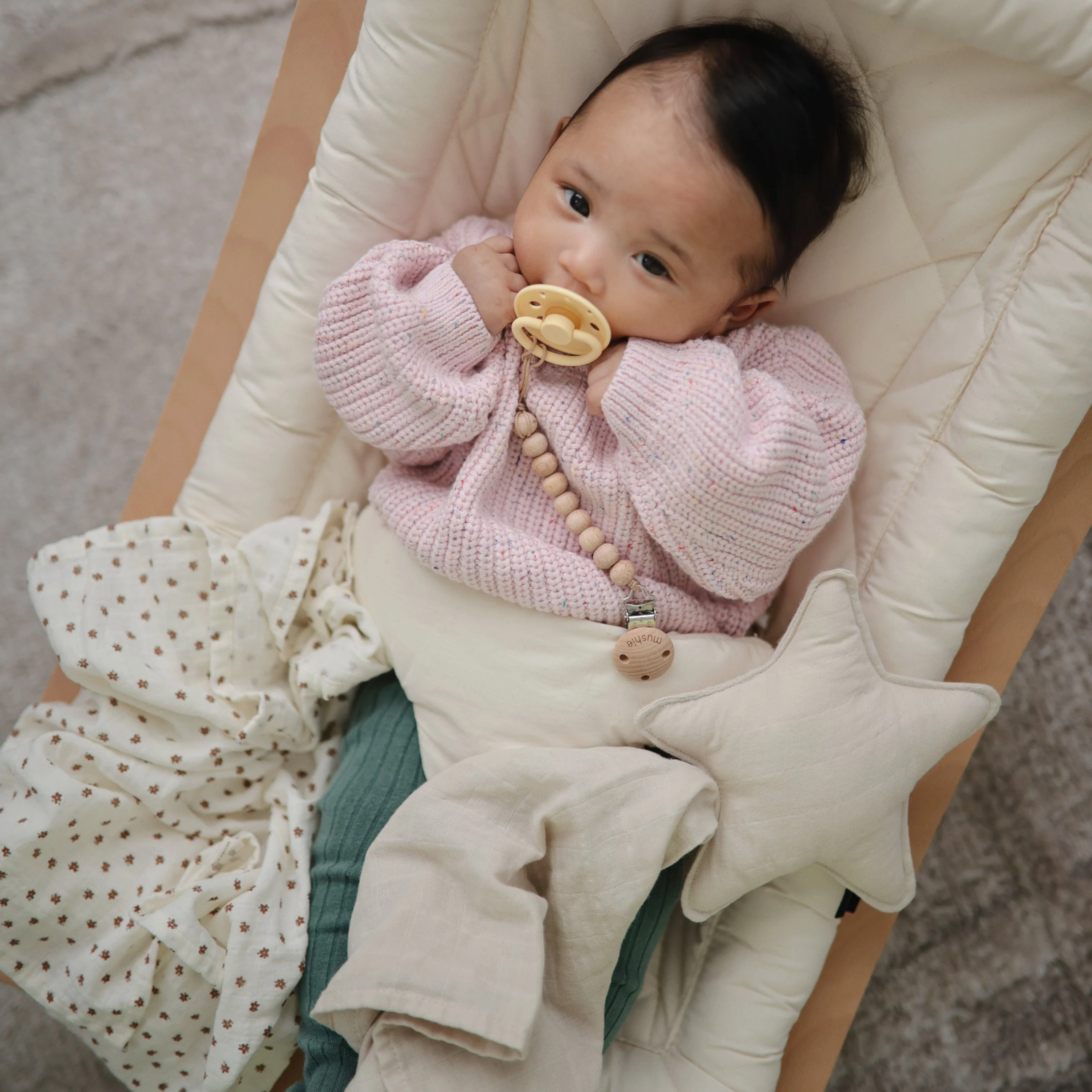 Mushie Star Lovey Blanket - Image 11