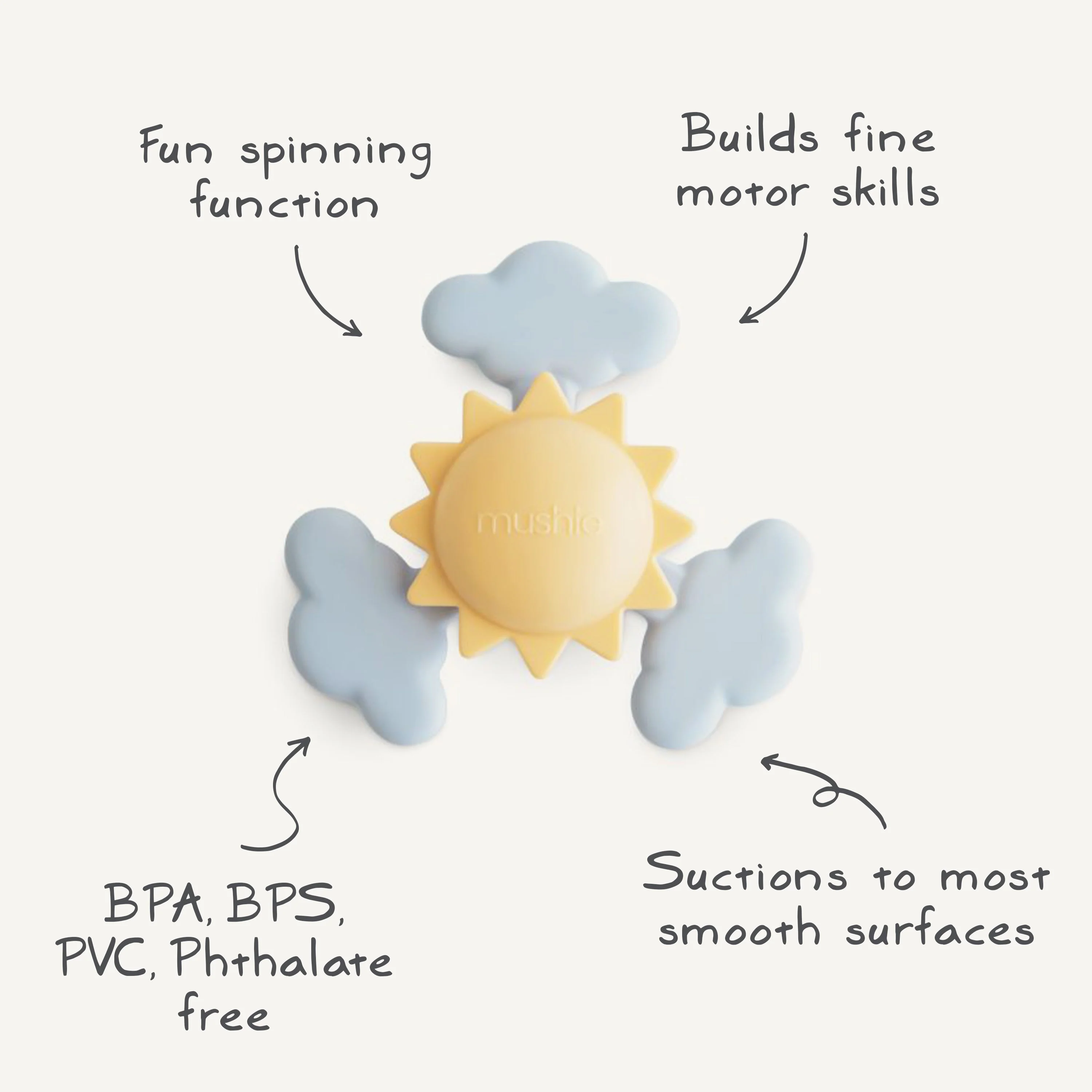 Mushie Suction Spinner Toy - Image 37