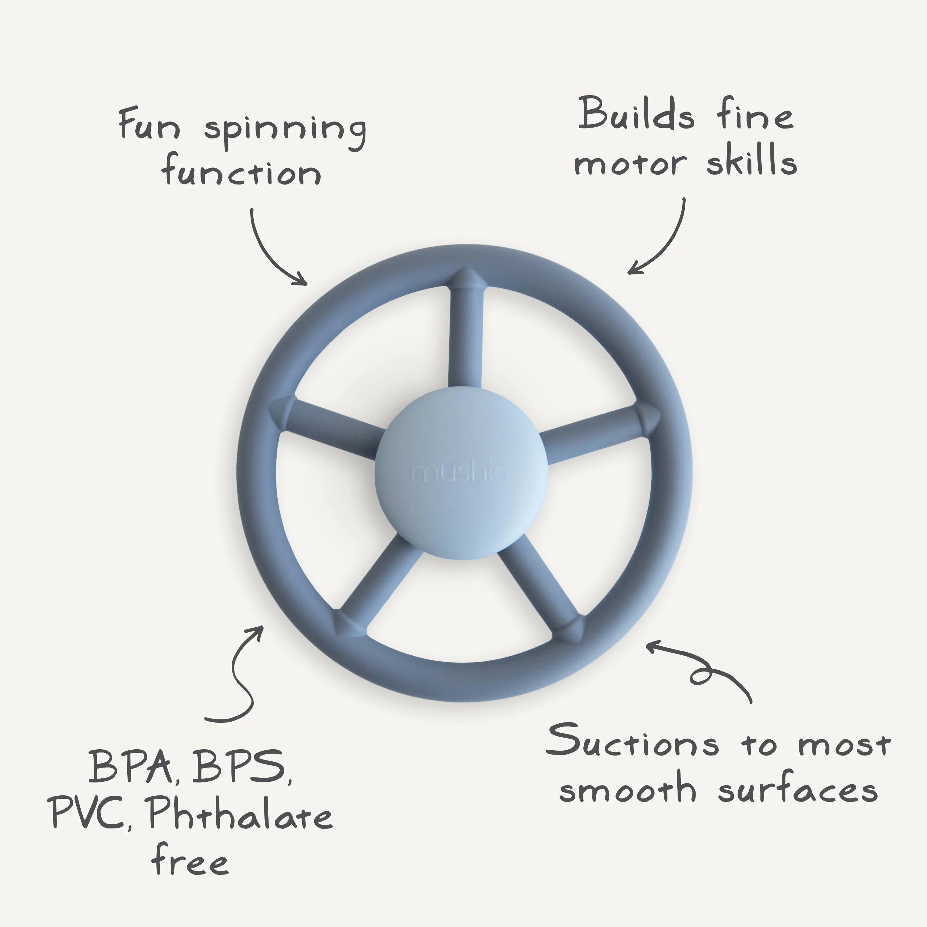 Mushie Suction Spinner Toy - Image 38