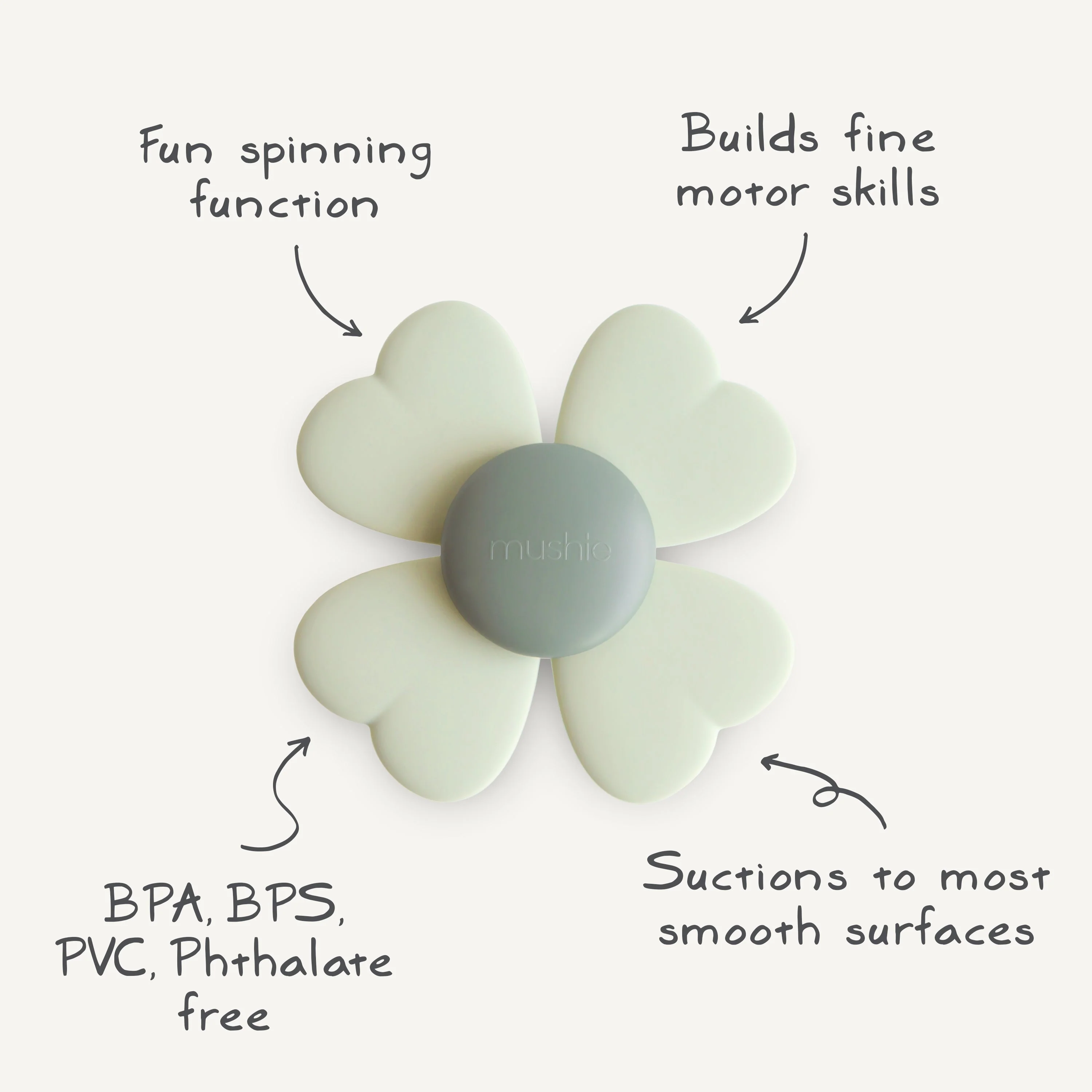 Mushie Suction Spinner Toy - Image 40
