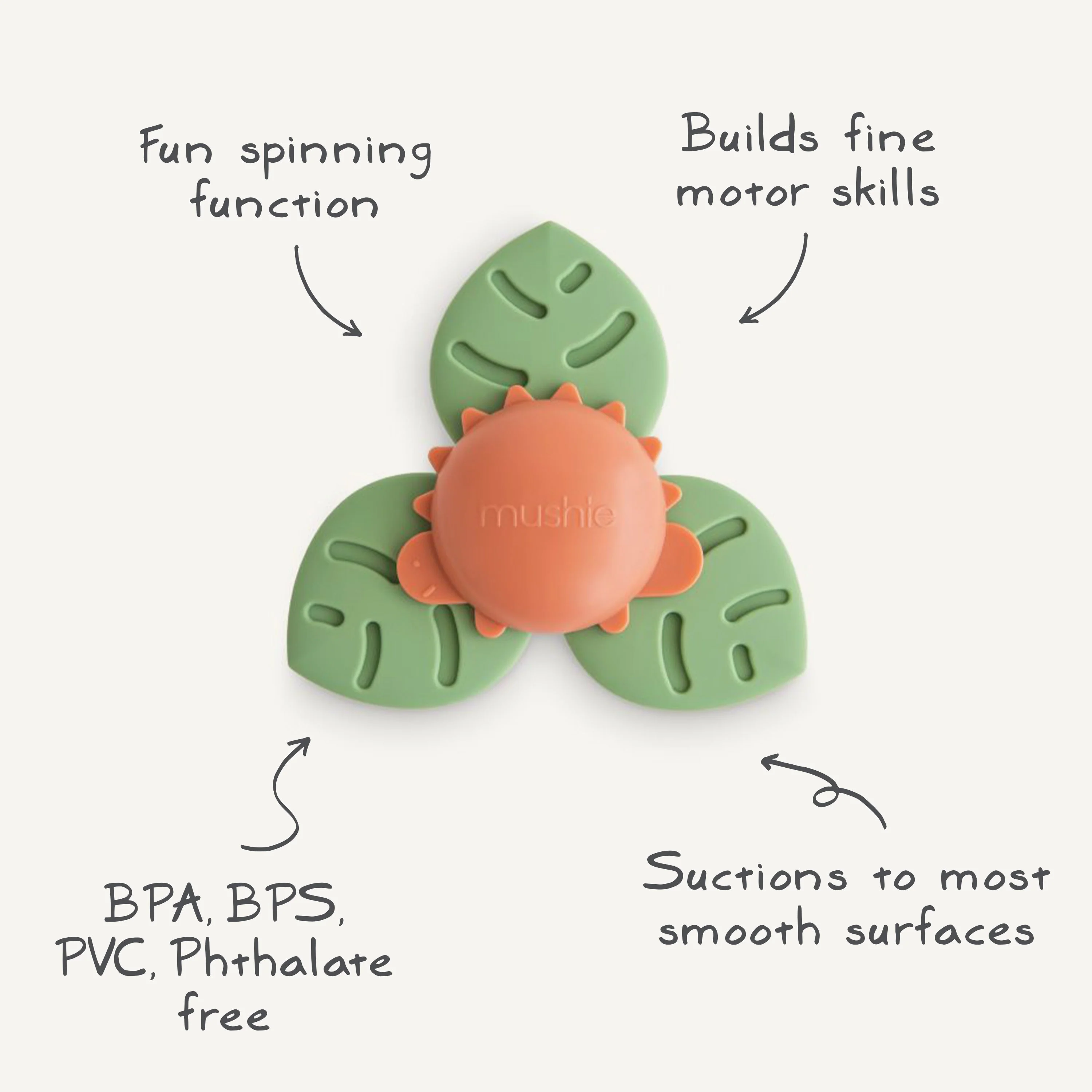 Mushie Suction Spinner Toy - Image 41