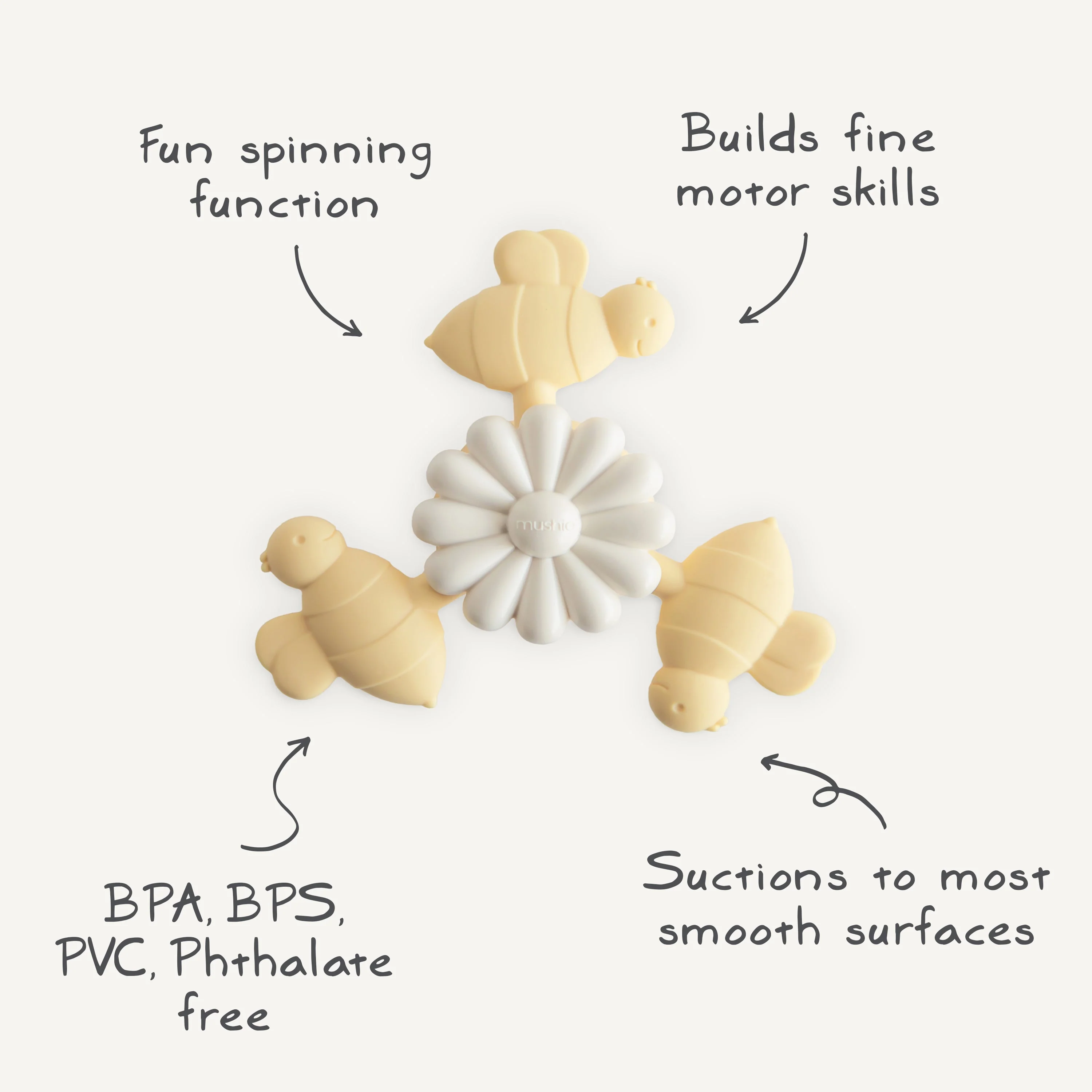 Mushie Suction Spinner Toy - Image 7