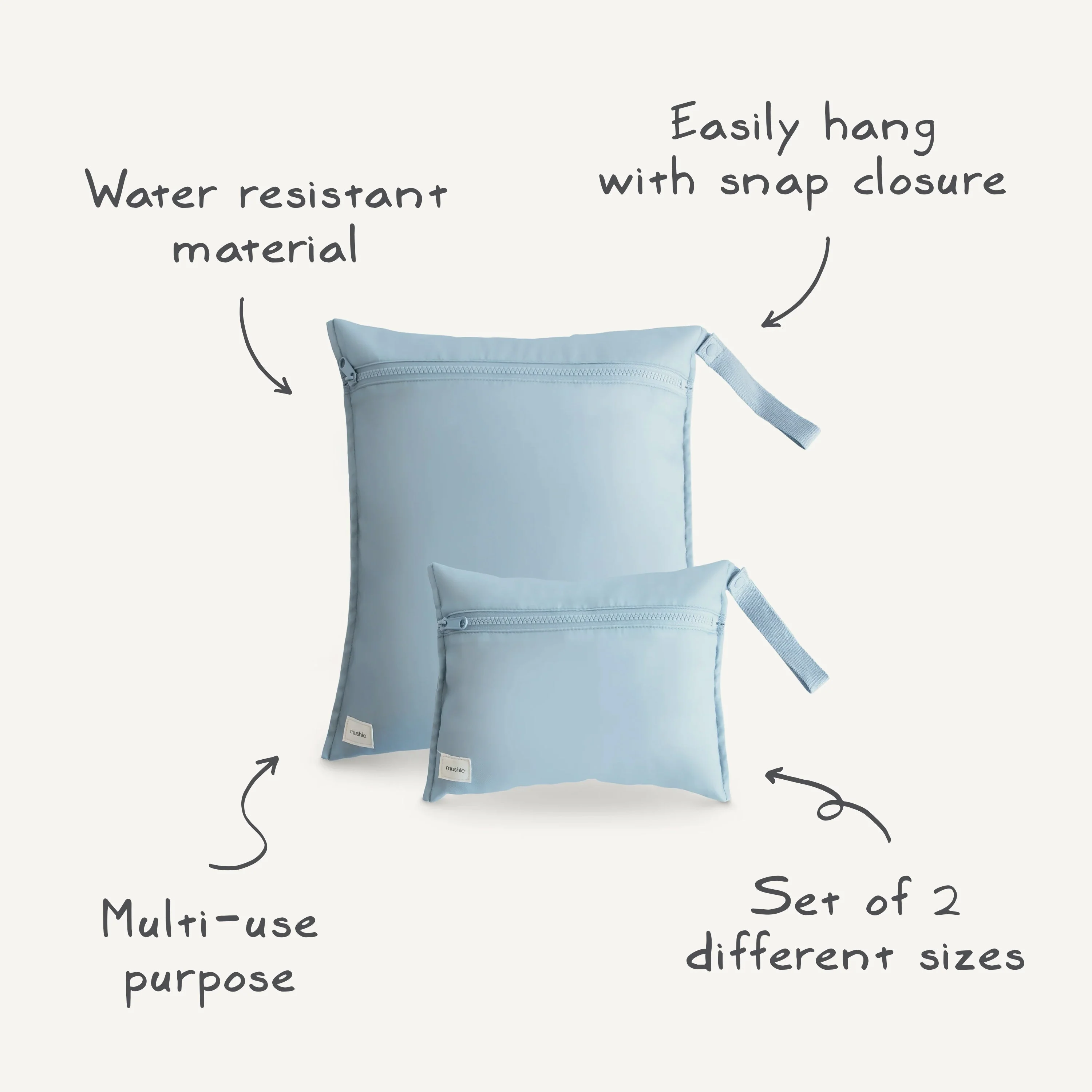 Mushie Water Resistant Wet Bag - Image 15