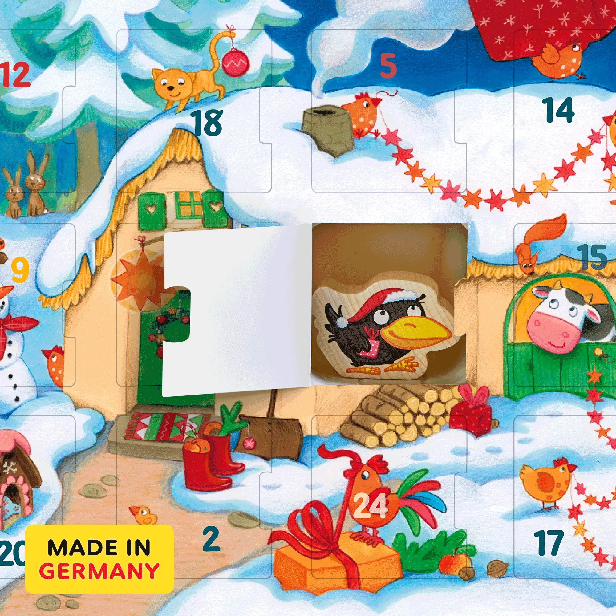 HABA My First Advent Calendar - Farmyard Animals - Image 7