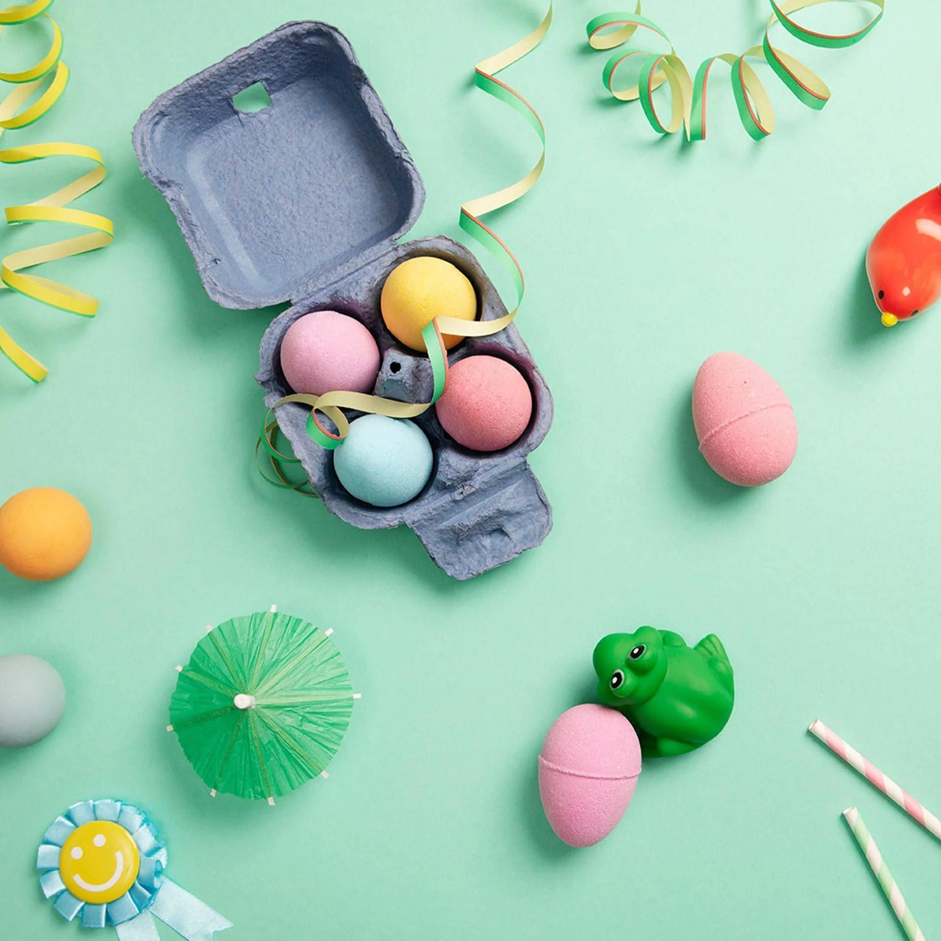 Nailmatic Bath Bomb Set for Kids EGG-SHAPED - Image 3