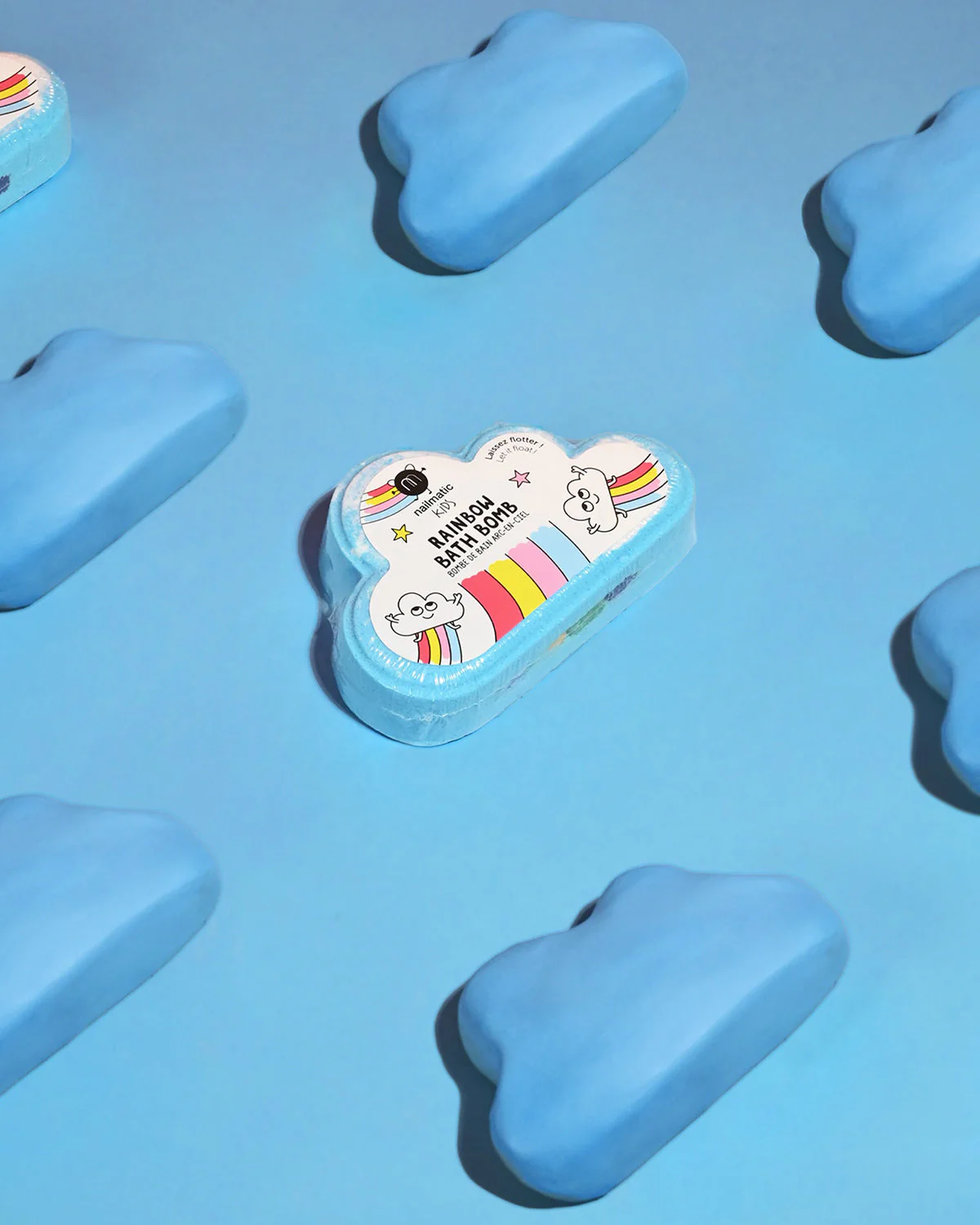 Nailmatic Bath Bomb Set for Kids RAINBOW - Image 3
