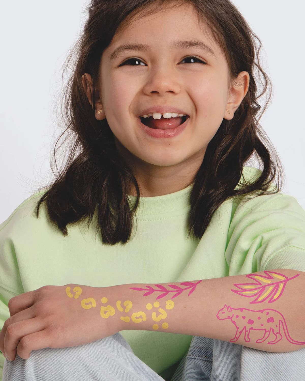 Nailmatic Tattoo Pen Set for Kids JUNGLE - Image 4