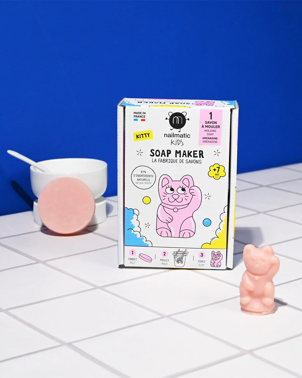 Nailmatic Soap Maker Kit for Kids KITTY - Image 2