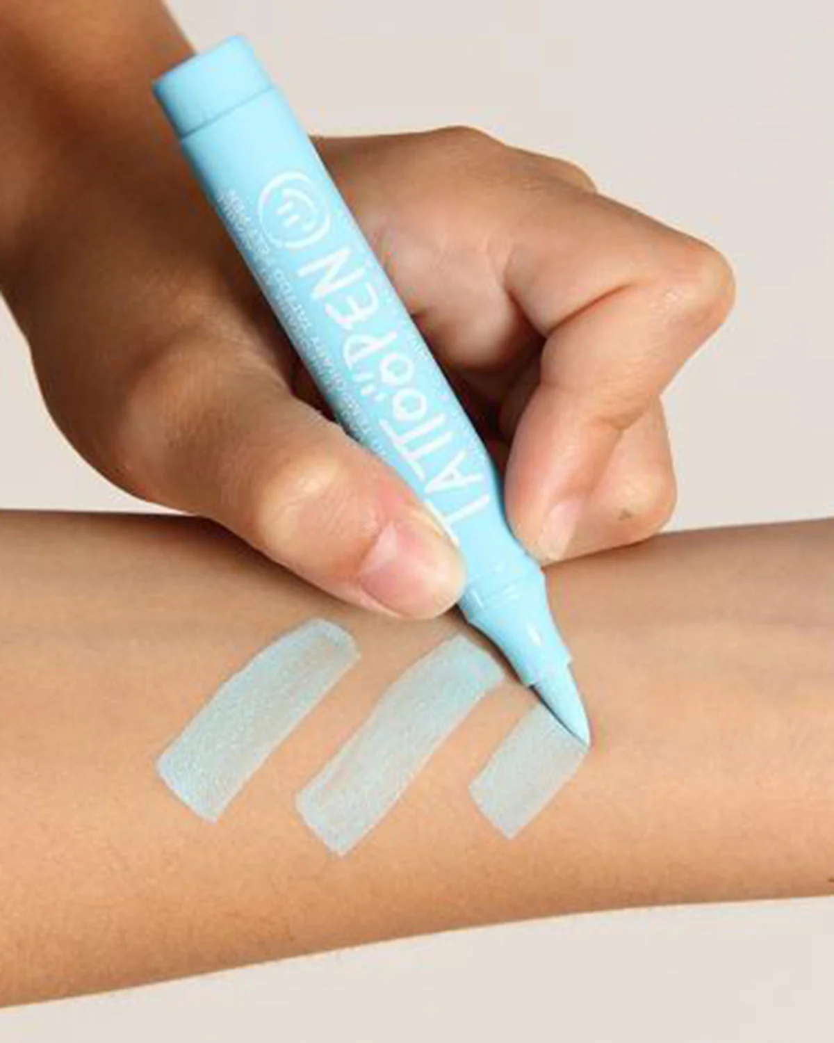 Nailmatic Tattoo Pen for Kids Blue - Image 2