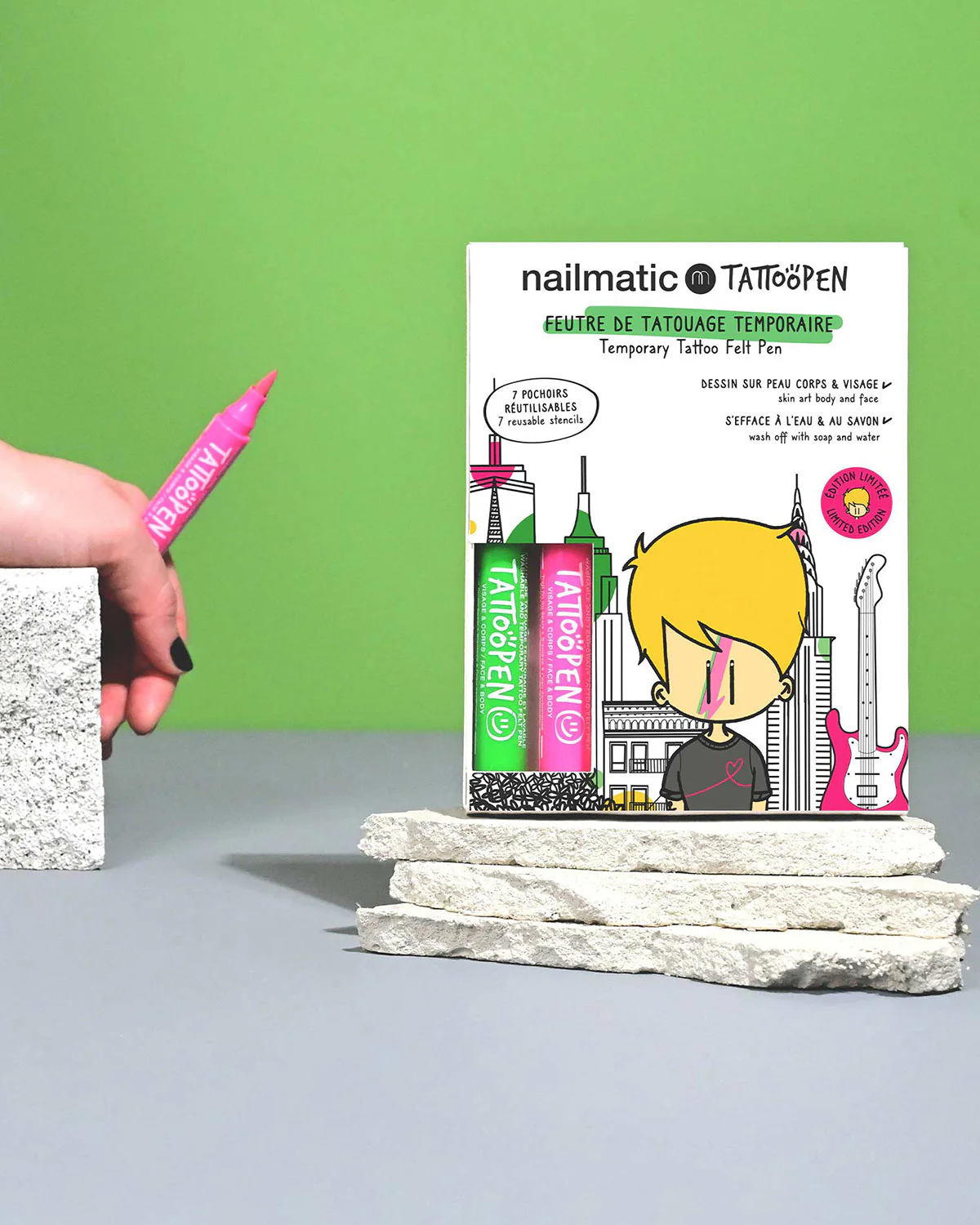 Nailmatic Tattoo Pen Set for Kids NYC - Image 2