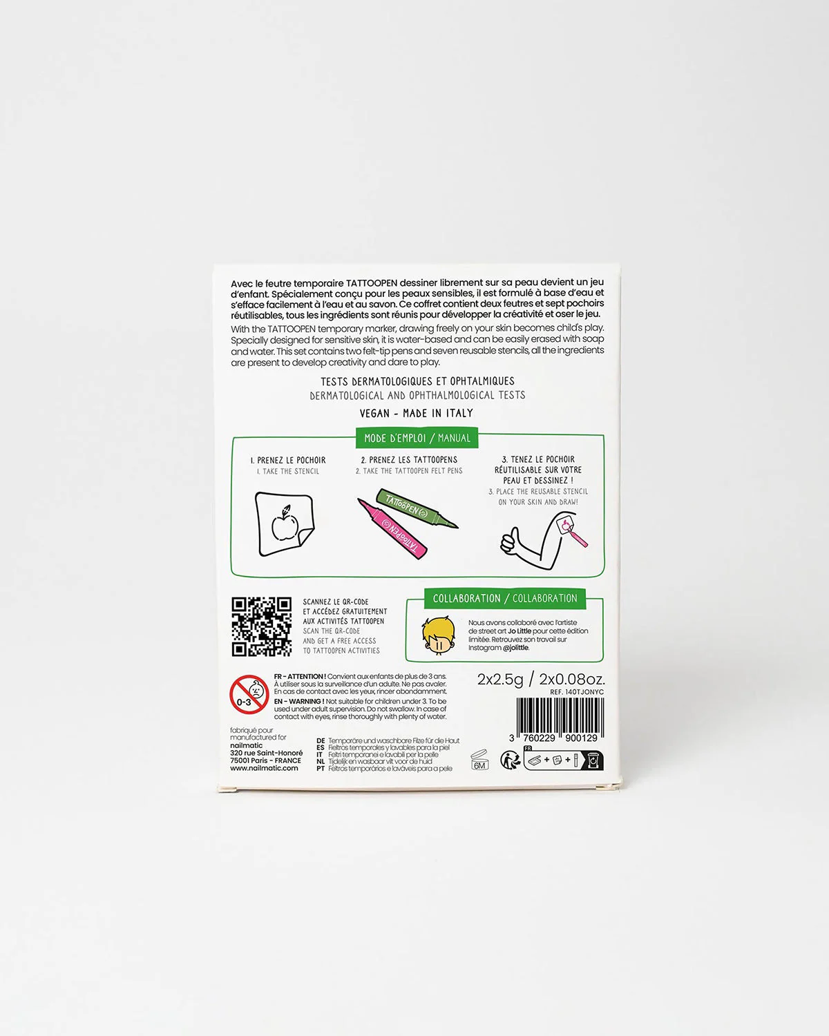 Nailmatic Tattoo Pen Set for Kids NYC - Image 3