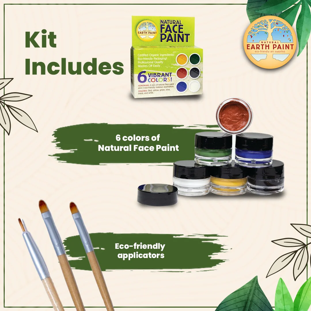 Natural Face Paint Kit - Image 2