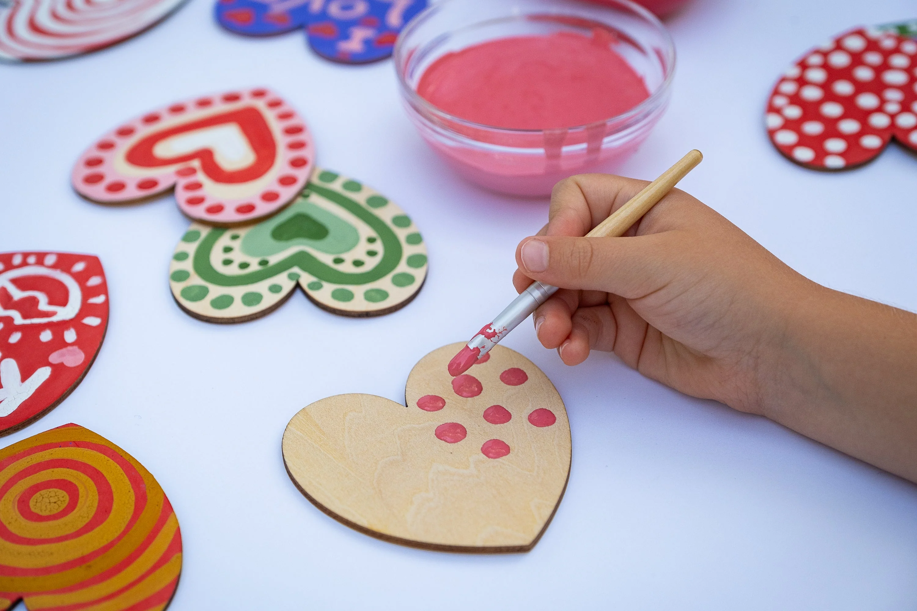 Natural Earth Paint Natural Valentine's Craft Kit - Image 4