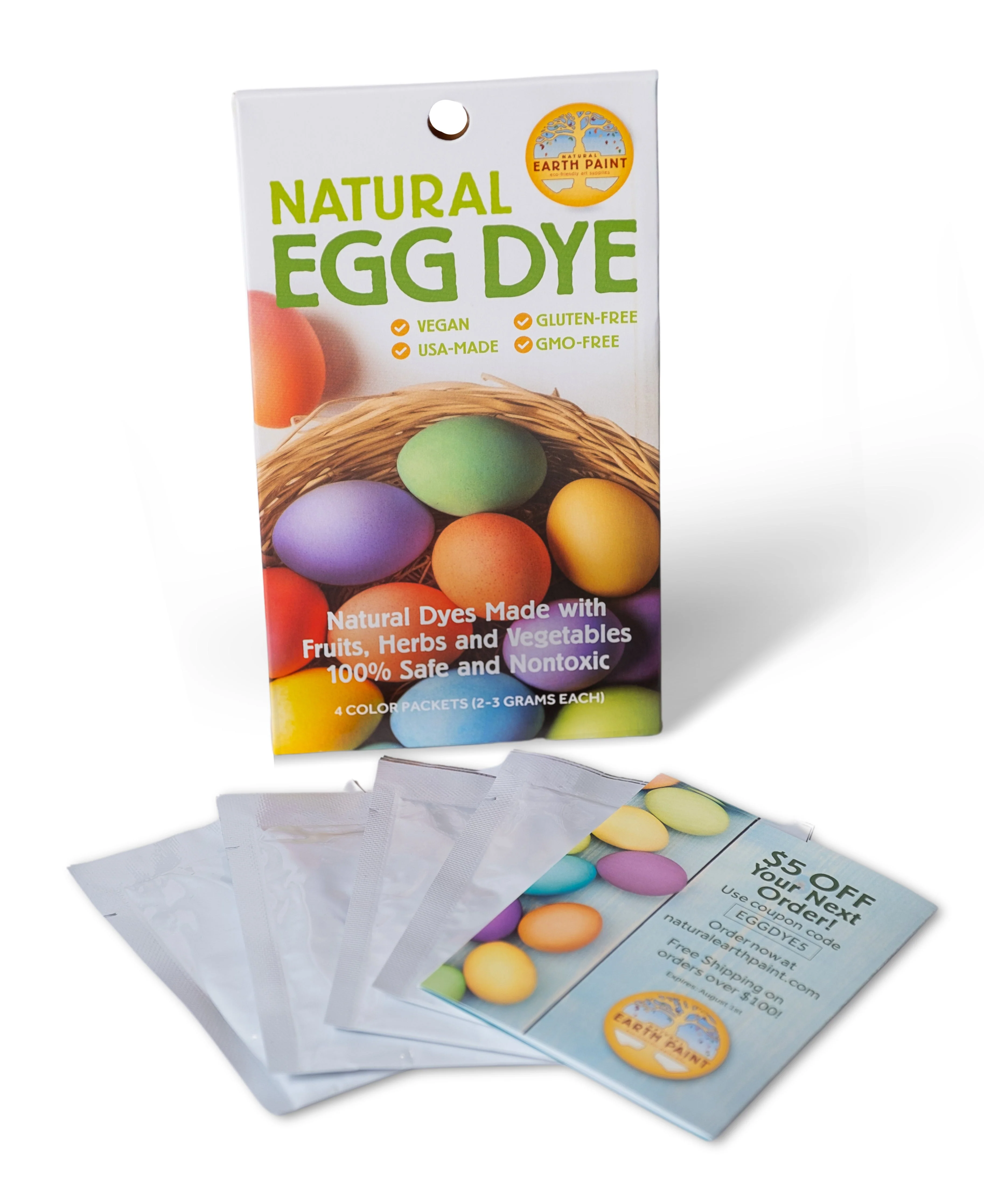 Natural Earth Paint Natural Egg Dye Kit - Image 2