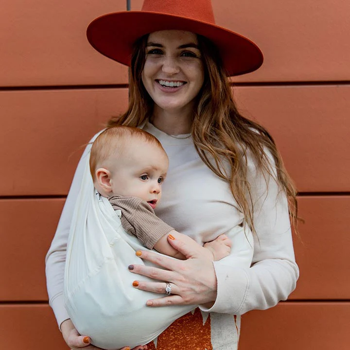 New Native® Inc. Organic Cotton Baby Carrier Natural - Image 2
