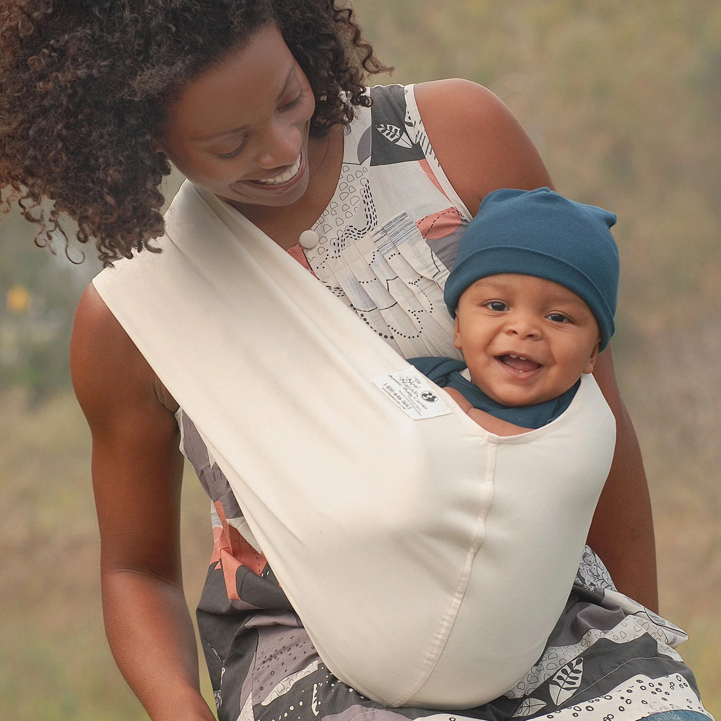 New Native® Inc. Organic Cotton Baby Carrier Natural - Image 4