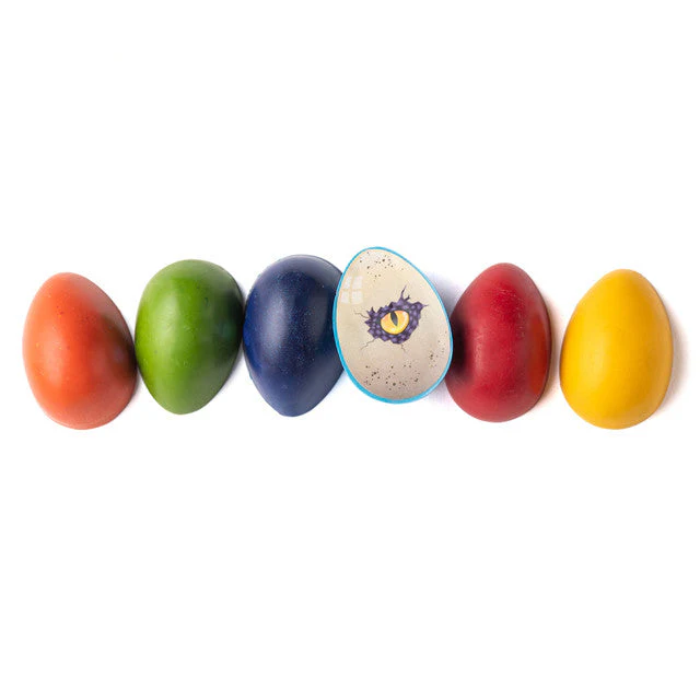 Eco-Kids Non-Toxic Beeswax Crayons - Dinosaur Eggs - Image 3