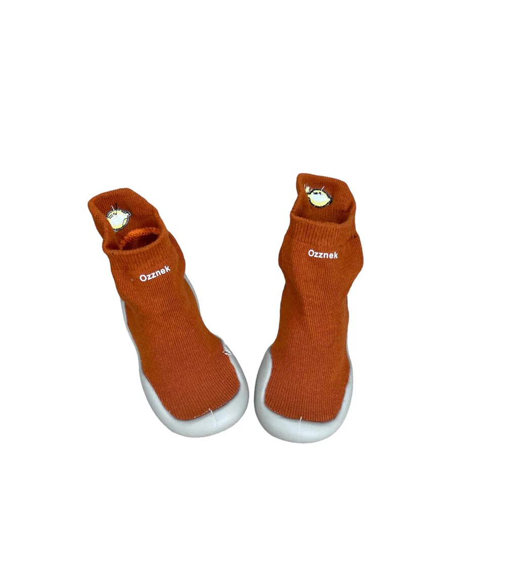 Ozznek Shoes  Organic Cotton Sock Shoes – Flexible, Non-Slip Baby Socks - Fruity - Image 13