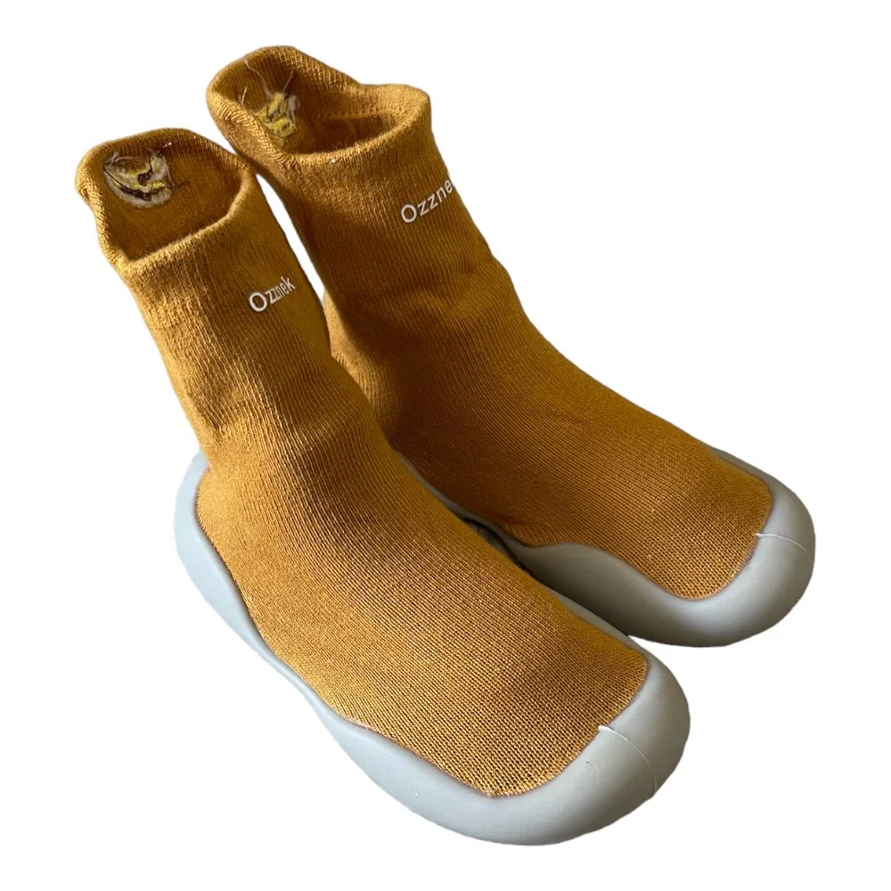 Ozznek Shoes  Organic Cotton Sock Shoes – Flexible, Non-Slip Baby Socks - Fruity - Image 14