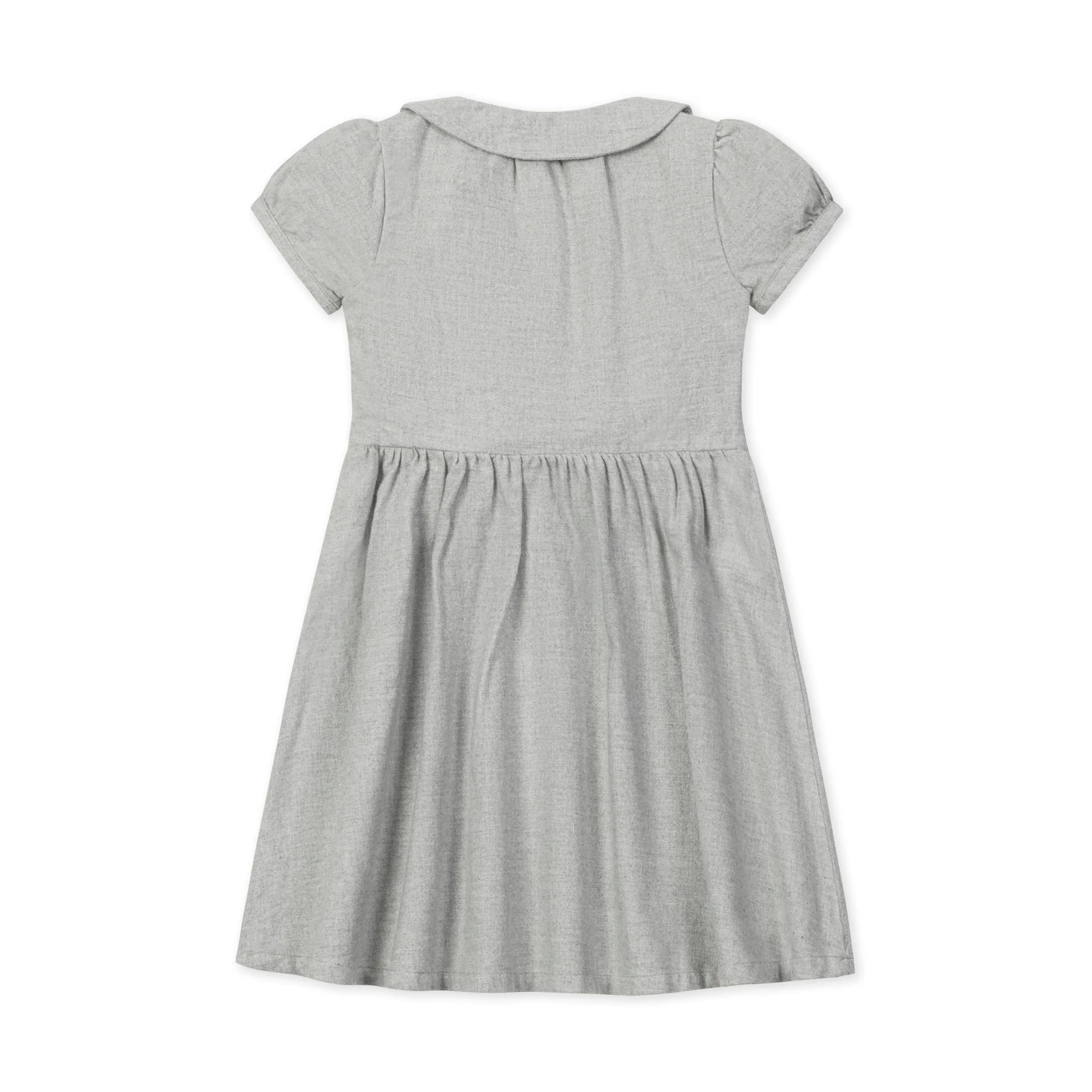 Hope & Henry Organic Double Breasted Flannel Dress - Image 5