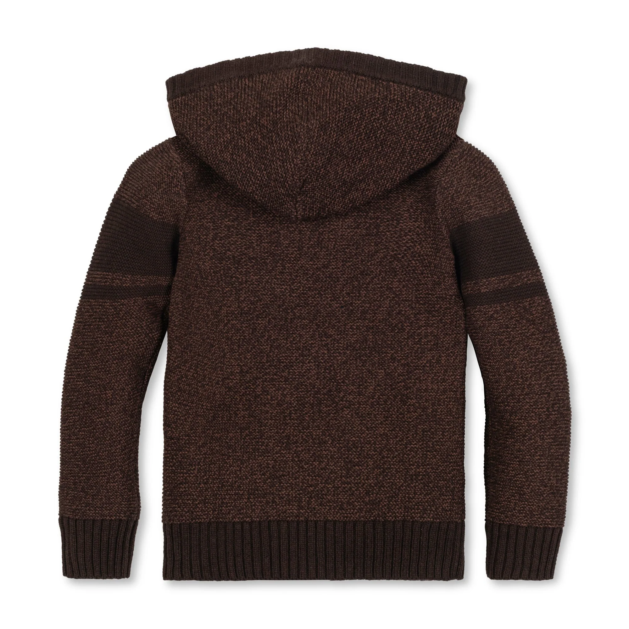 Hope & Henry Organic Hooded Henley Sweater - Image 3