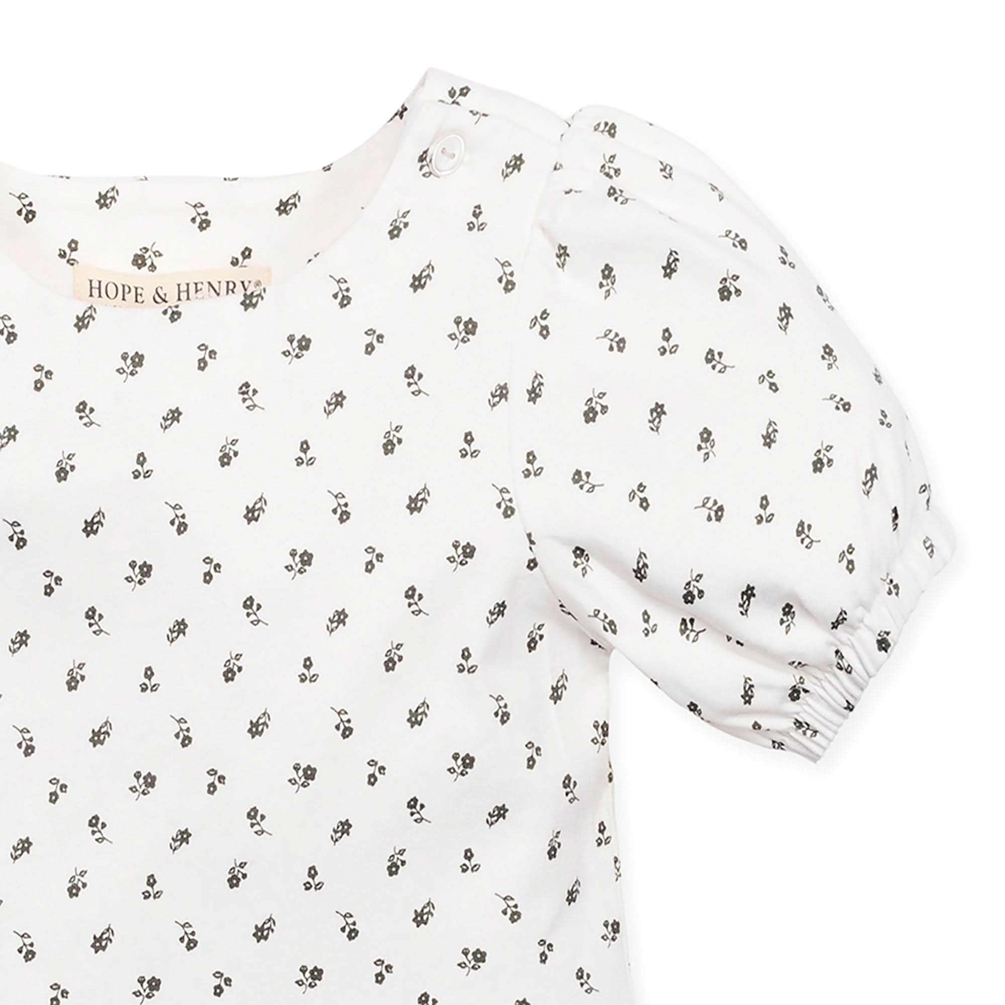 Hope & Henry Organic Knit Peplum Top - Image 3