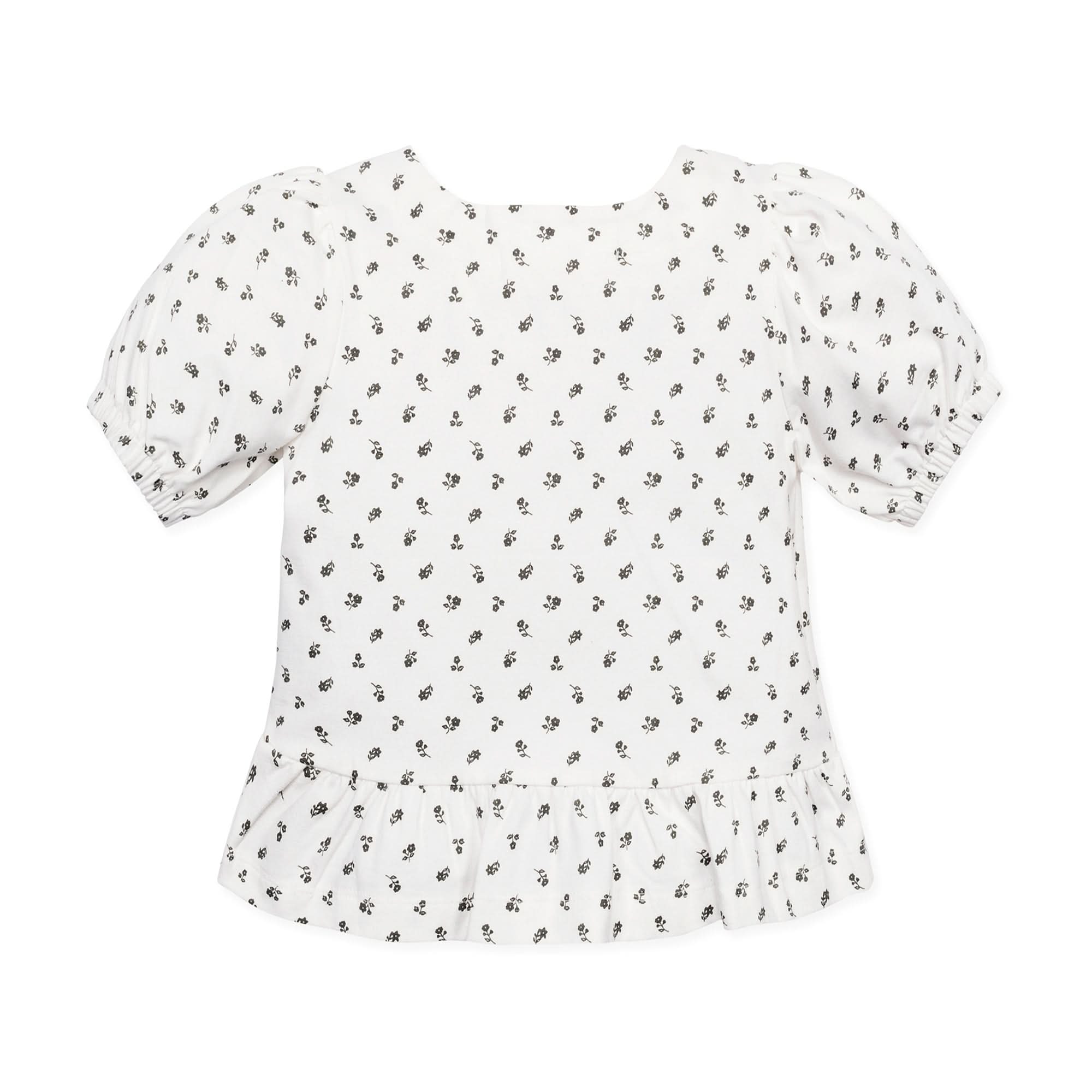 Hope & Henry Organic Knit Peplum Top - Image 4