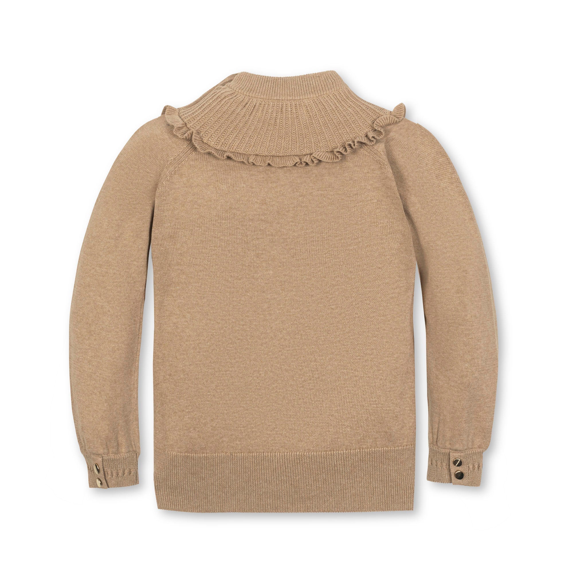 Hope & Henry Organic Mock Neck Ruffle Sweater - Image 5
